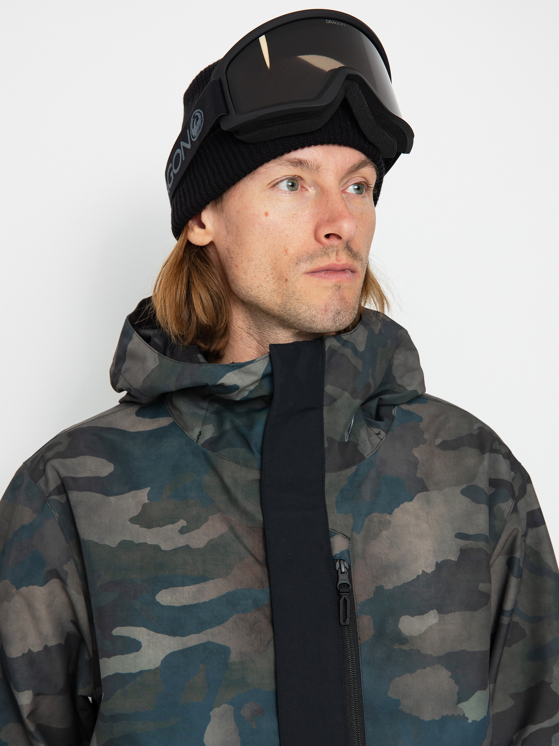 Pentru bărbați Geacă de snowboard Volcom Vcolp (cloudwash camo)