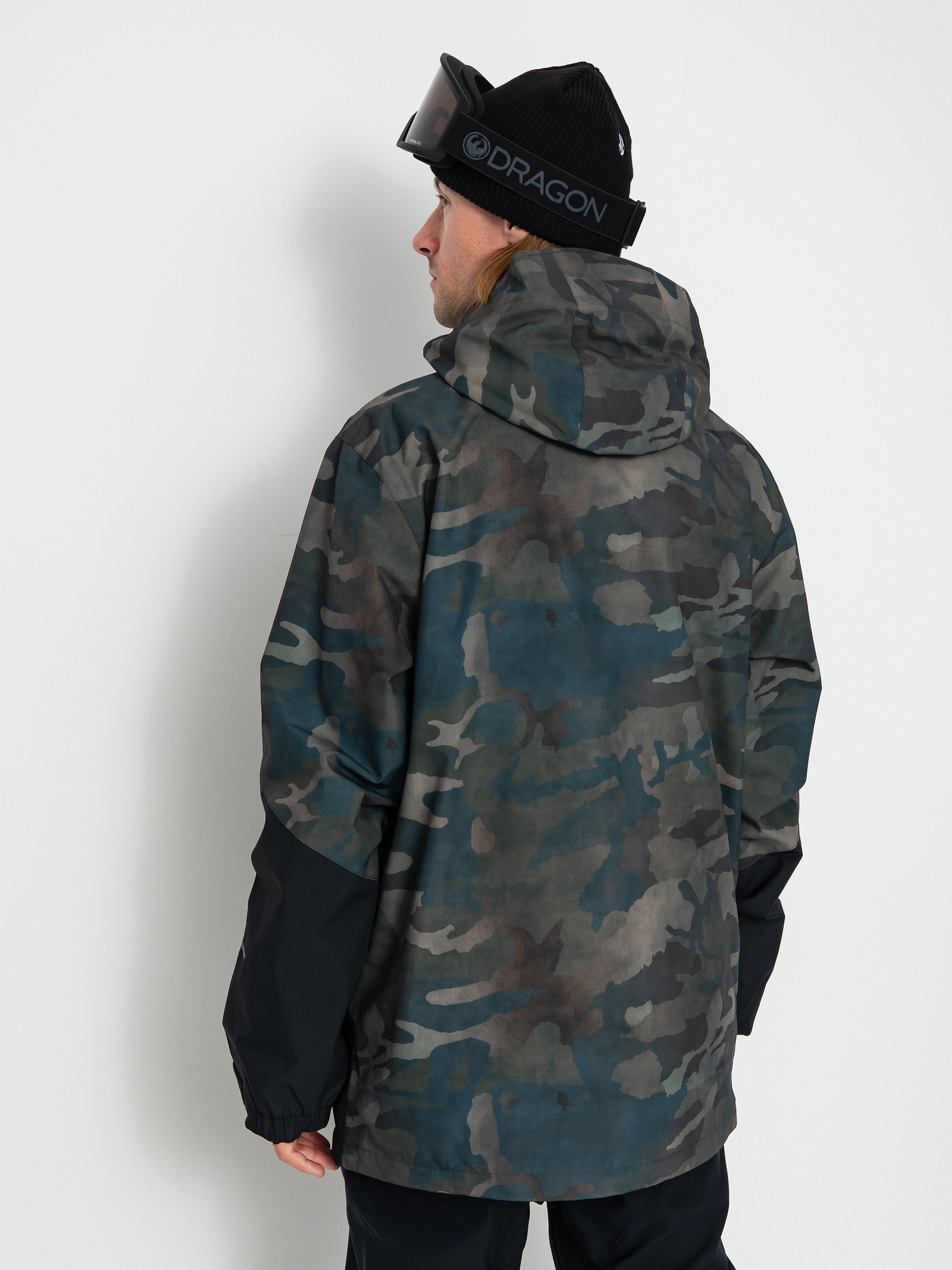 Pentru bărbați Geacă de snowboard Volcom Vcolp (cloudwash camo)