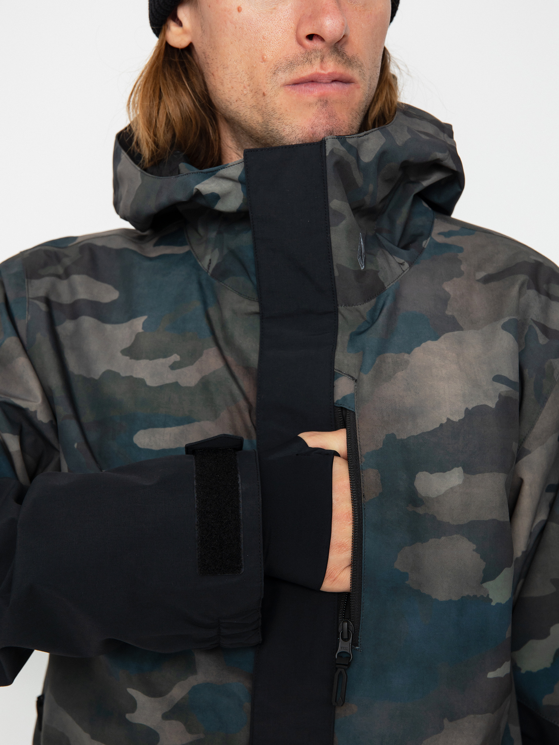 Pentru bărbați Geacă de snowboard Volcom Vcolp (cloudwash camo)