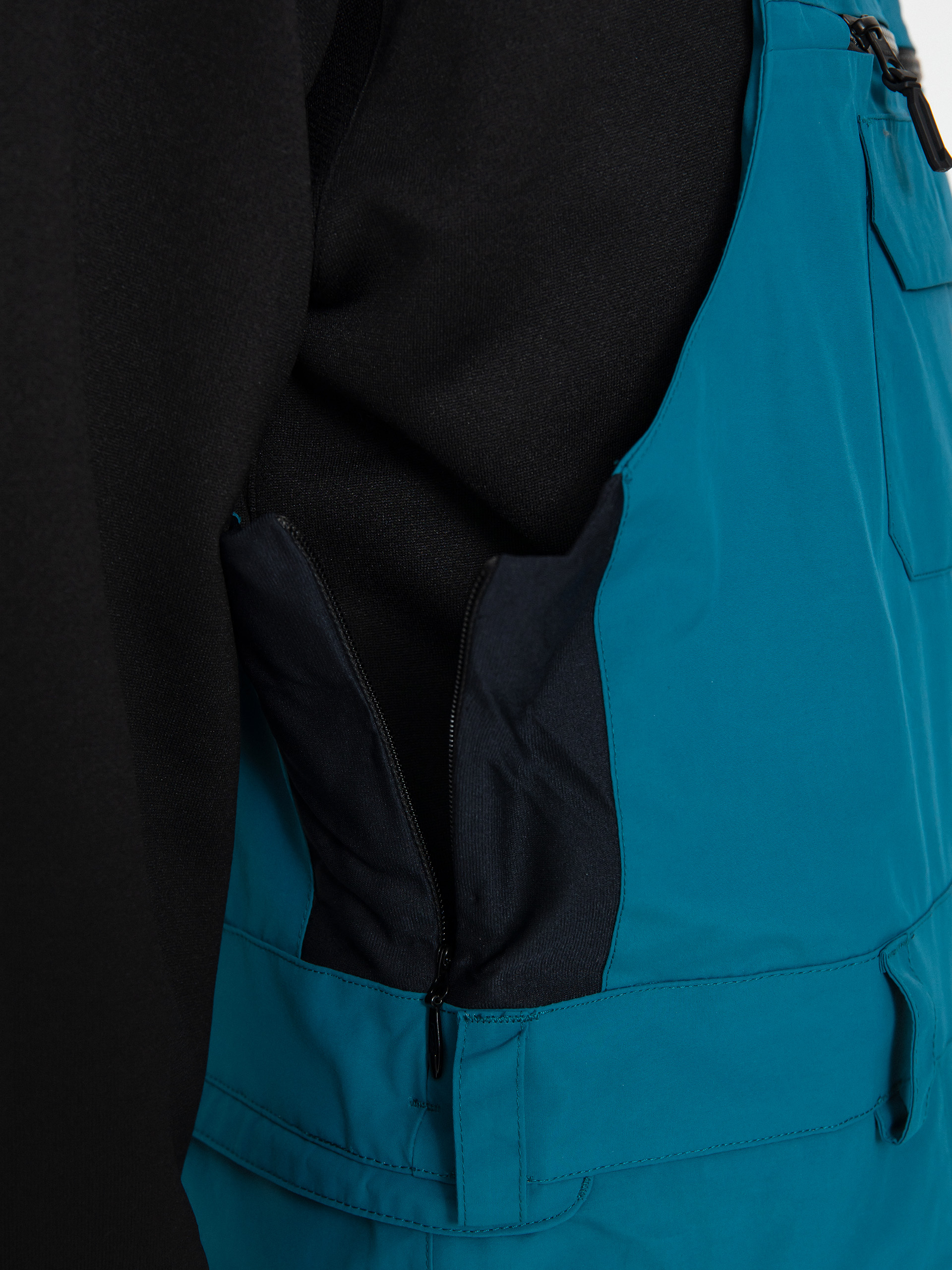 Pentru bărbați Pantaloni pentru snowboard Volcom Rain Gore Tex Bib Overall (blue)