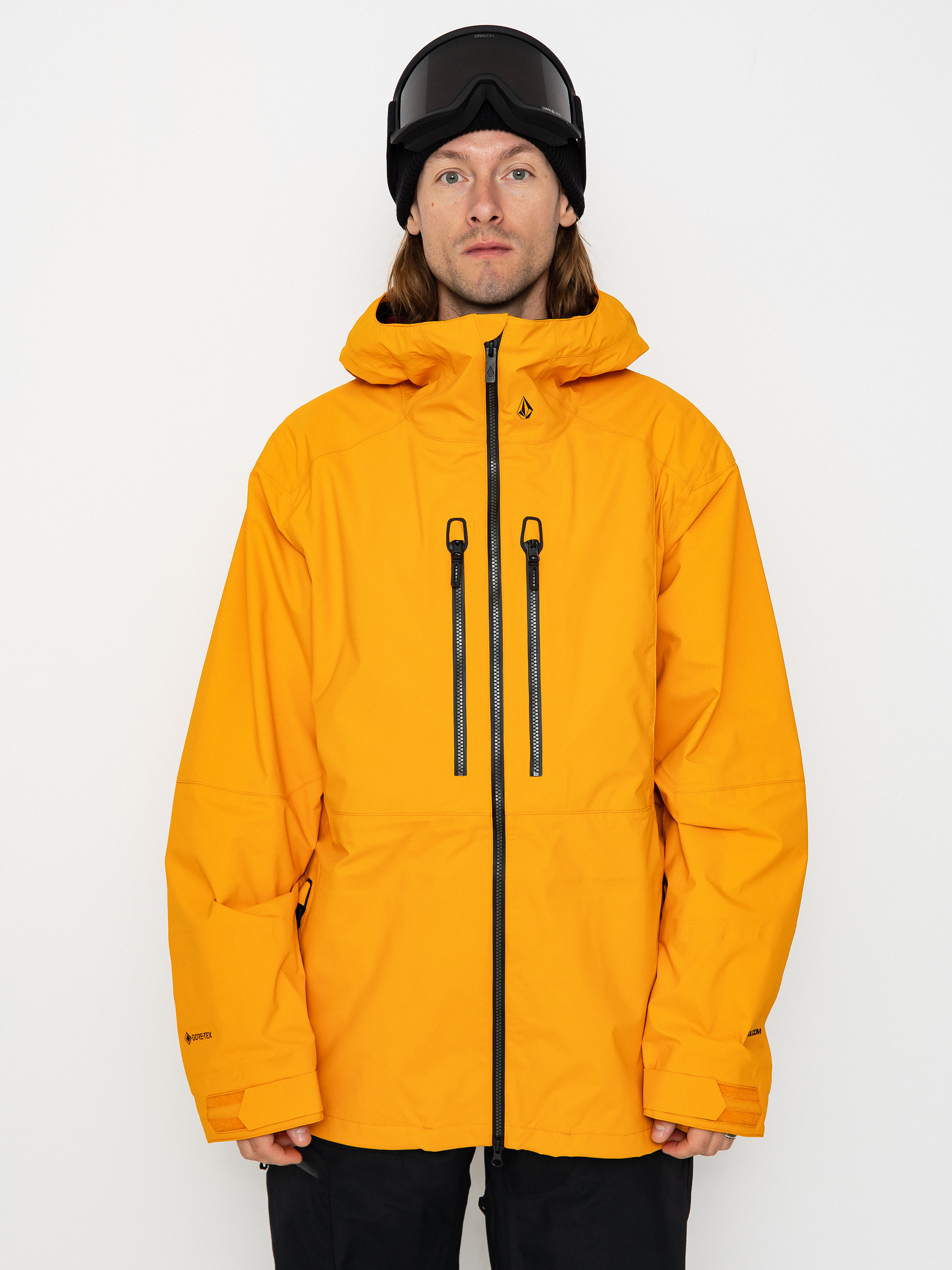 Pentru bărbați Geacă de snowboard Volcom Guide Gore Tex (gold)