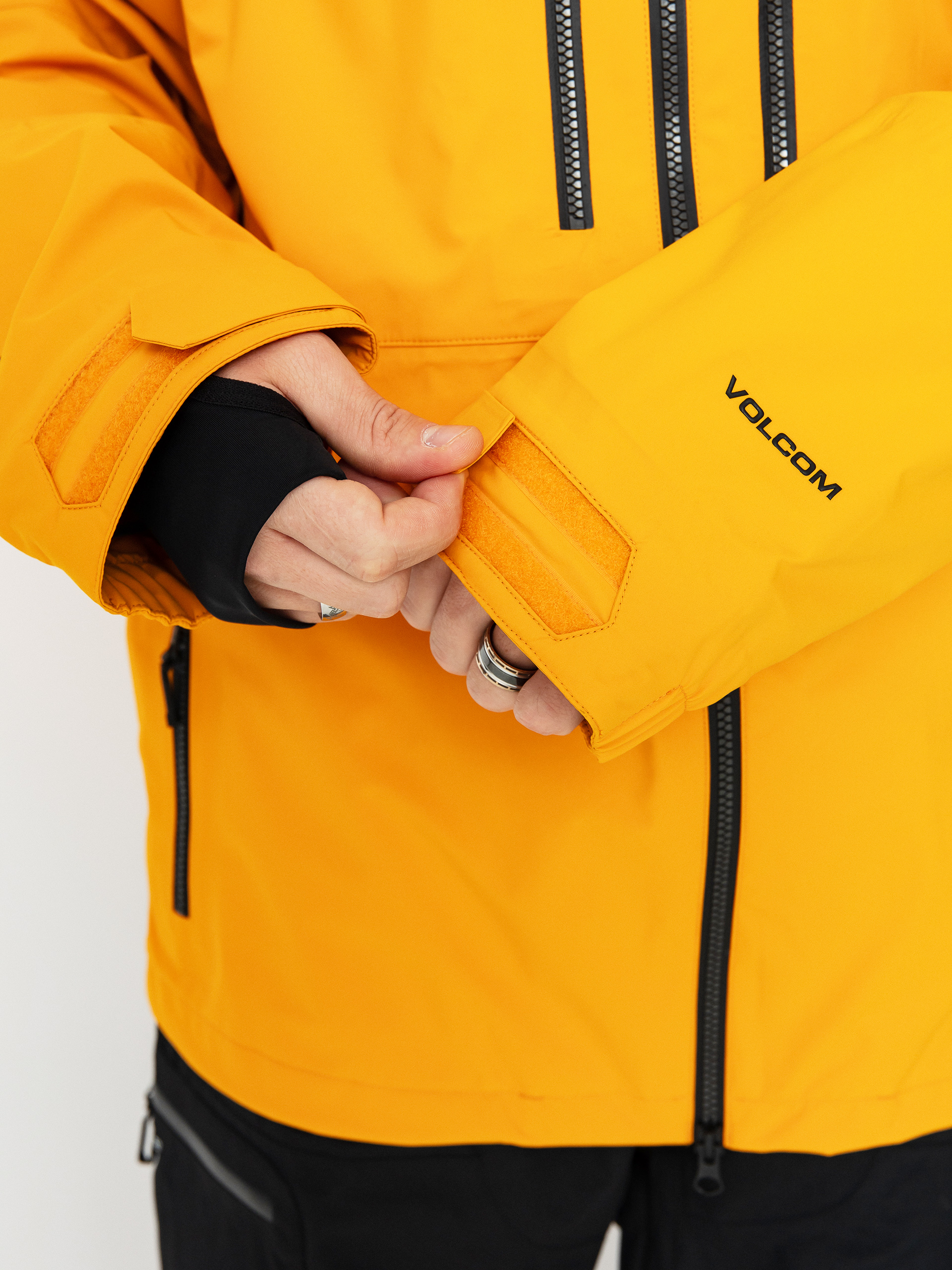 Pentru bărbați Geacă de snowboard Volcom Guide Gore Tex (gold)