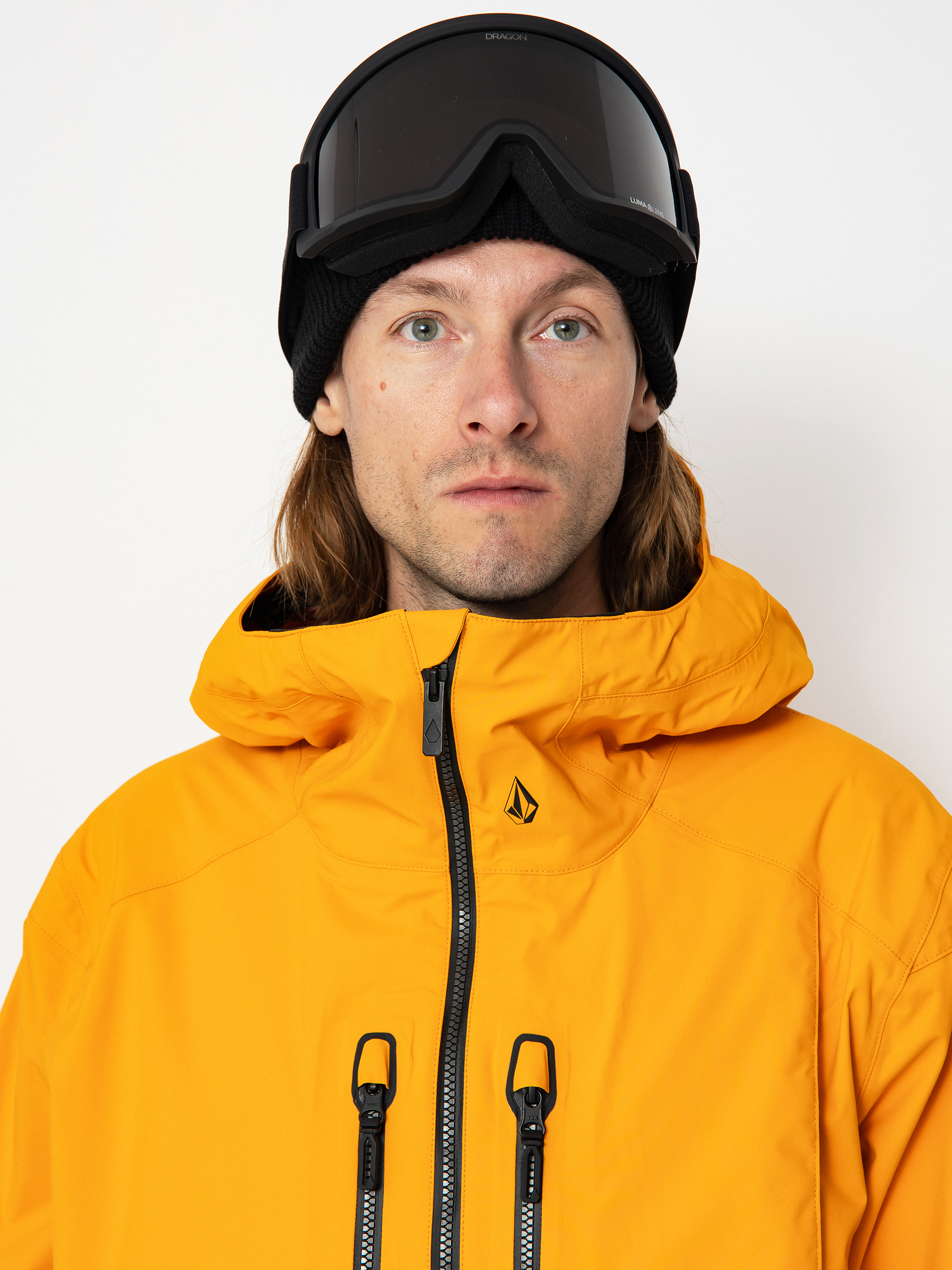 Pentru bărbați Geacă de snowboard Volcom Guide Gore Tex (gold)