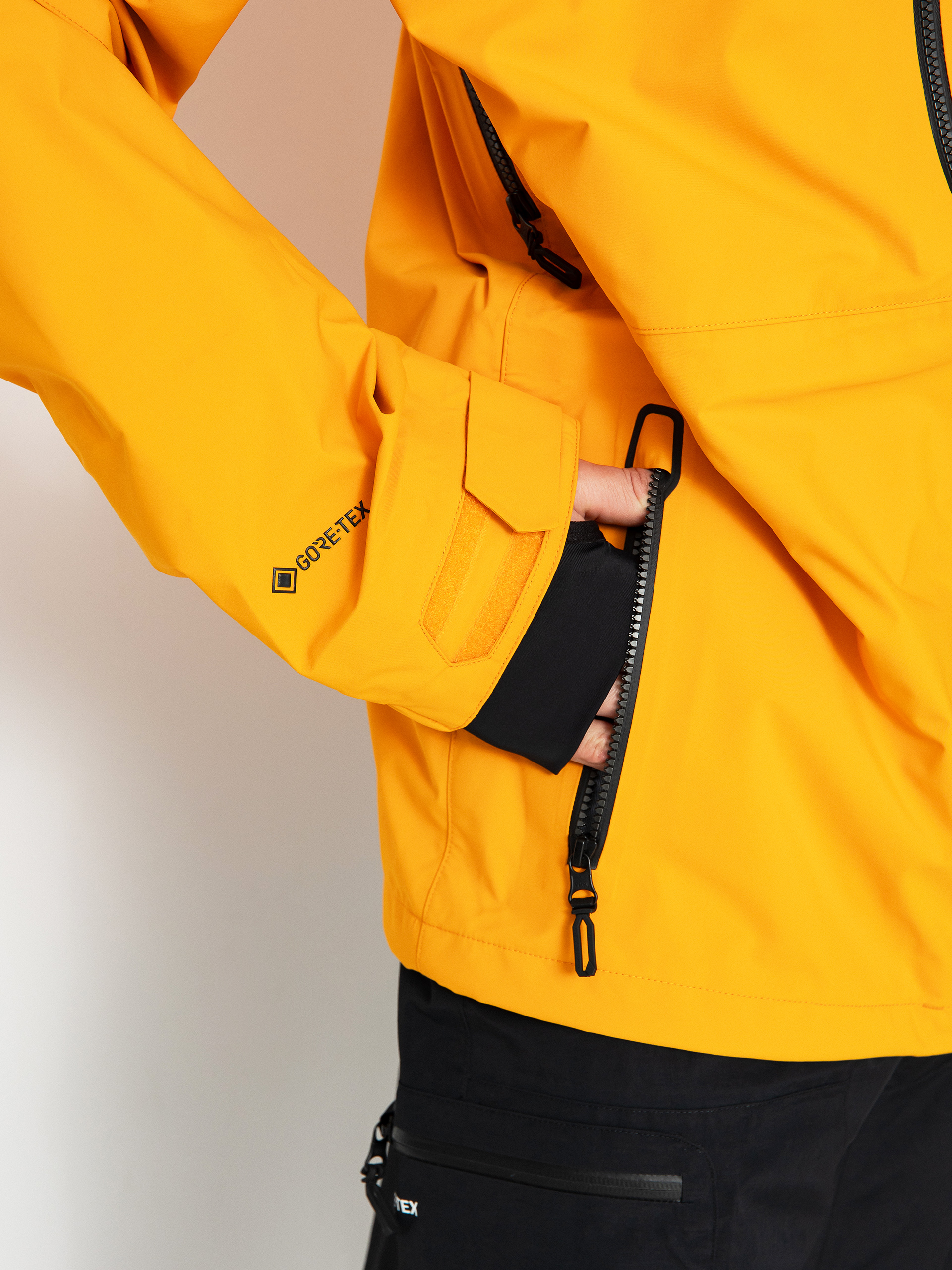 Pentru bărbați Geacă de snowboard Volcom Guide Gore Tex (gold)