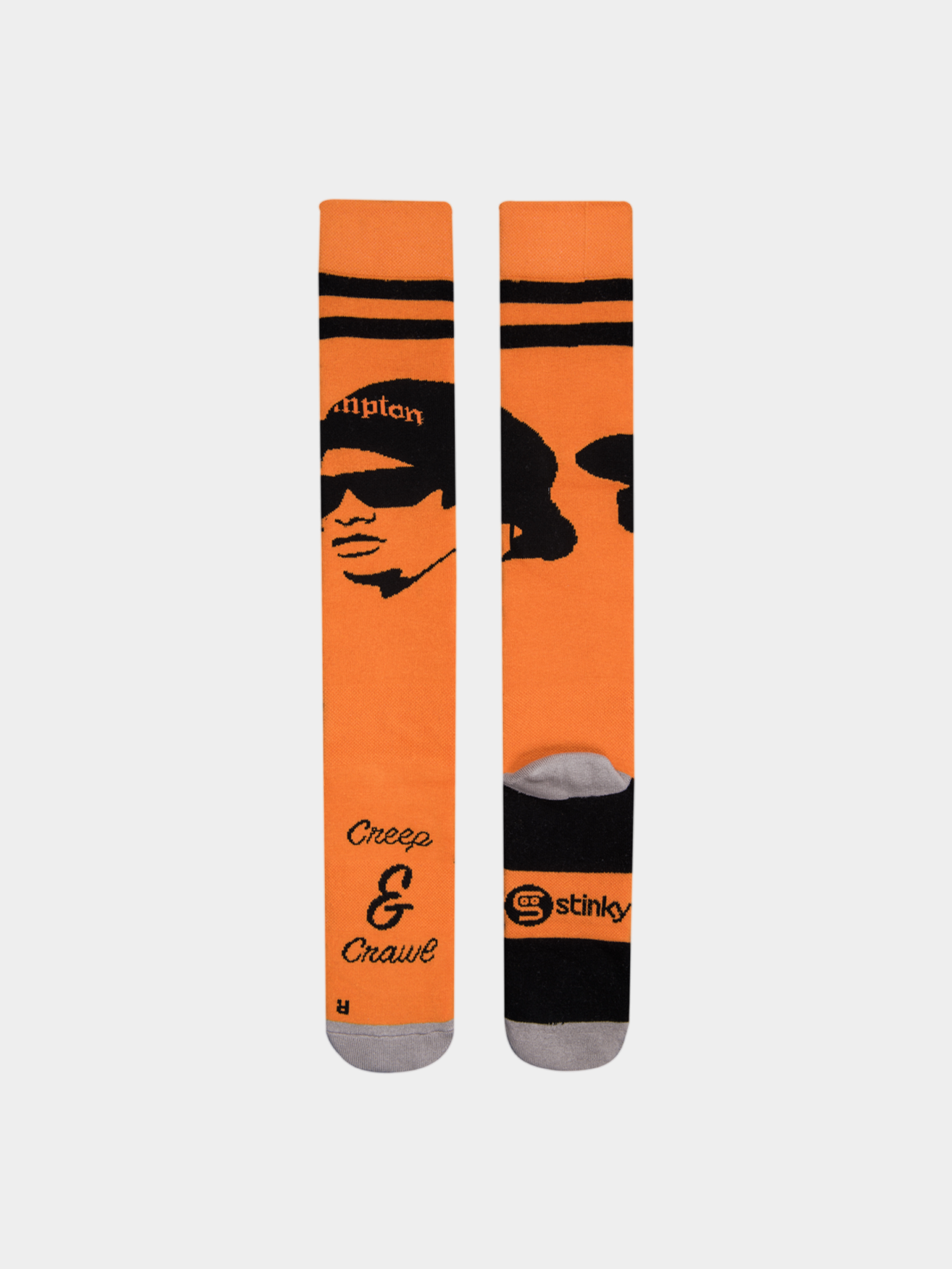 Șosete Stinky Socks Creep And Crawl (new orange/black)