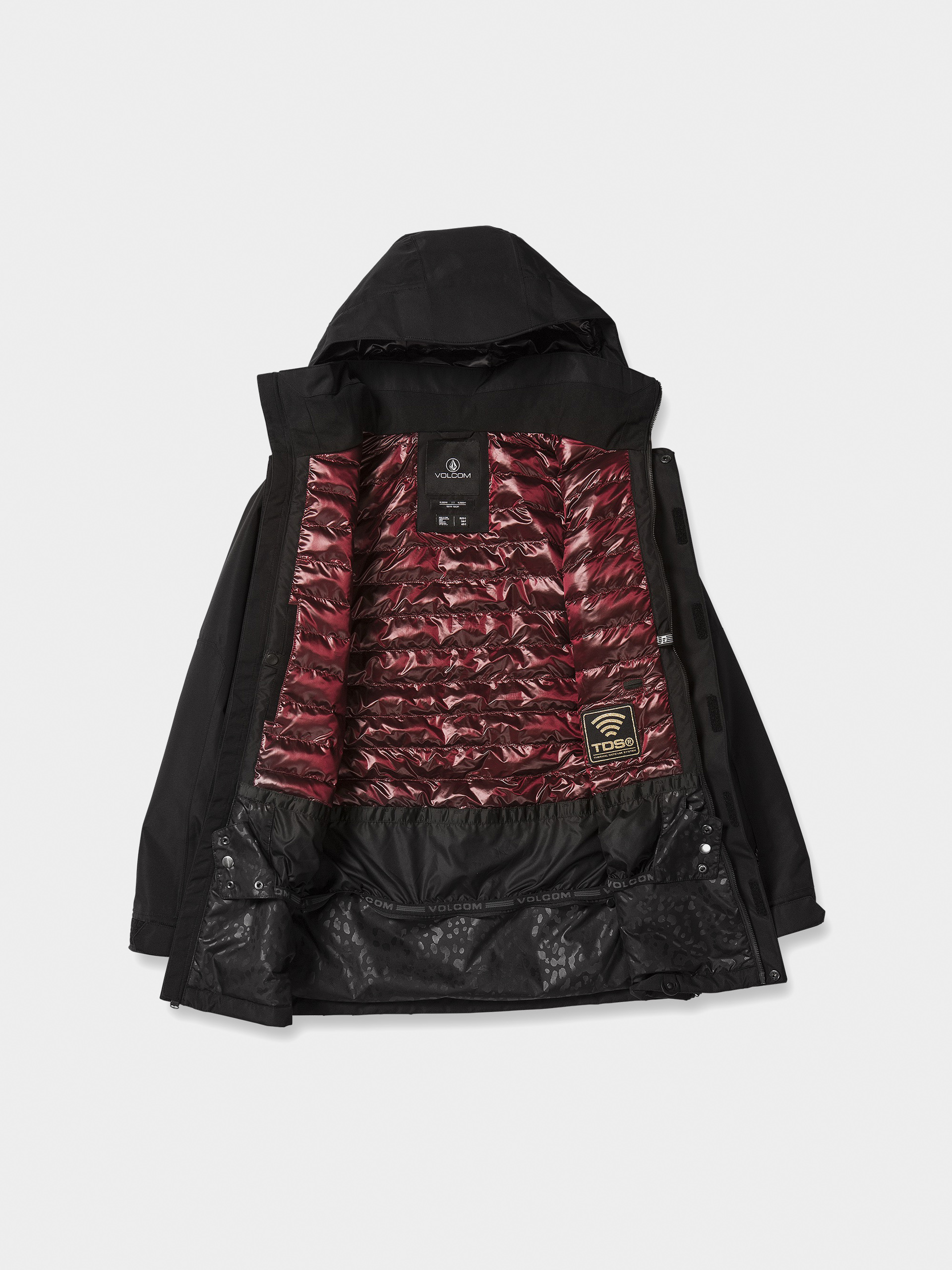 Pentru femei Geacă de snowboard Volcom Paxson 2L Tds Inf Parka (black)