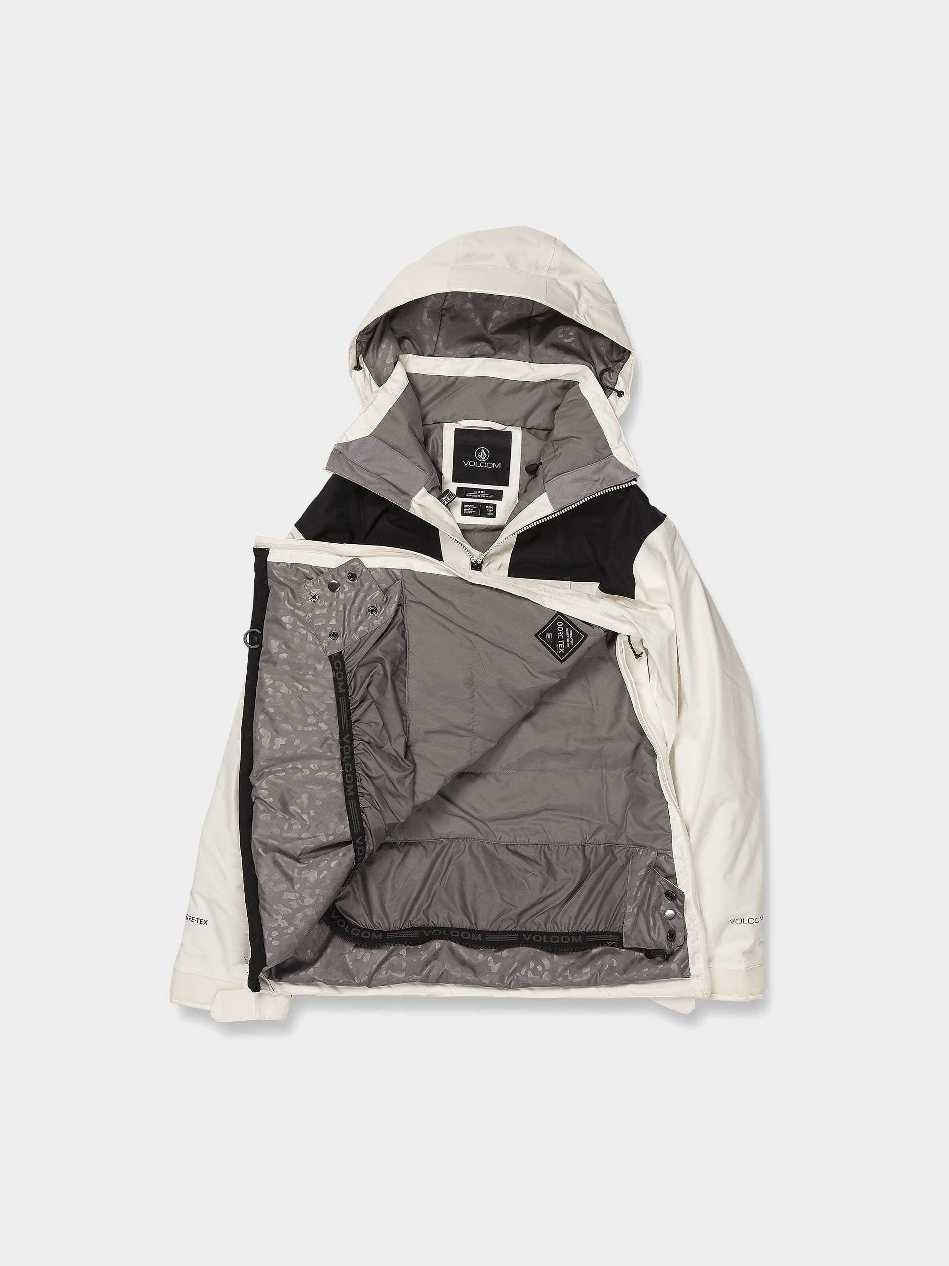 Pentru femei Geacă de snowboard Volcom Fern Ins Gore Pullover (moonbeam)