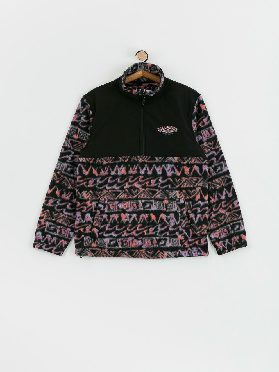 Hanorac din fleece Billabong Boundary Re Issue (black)