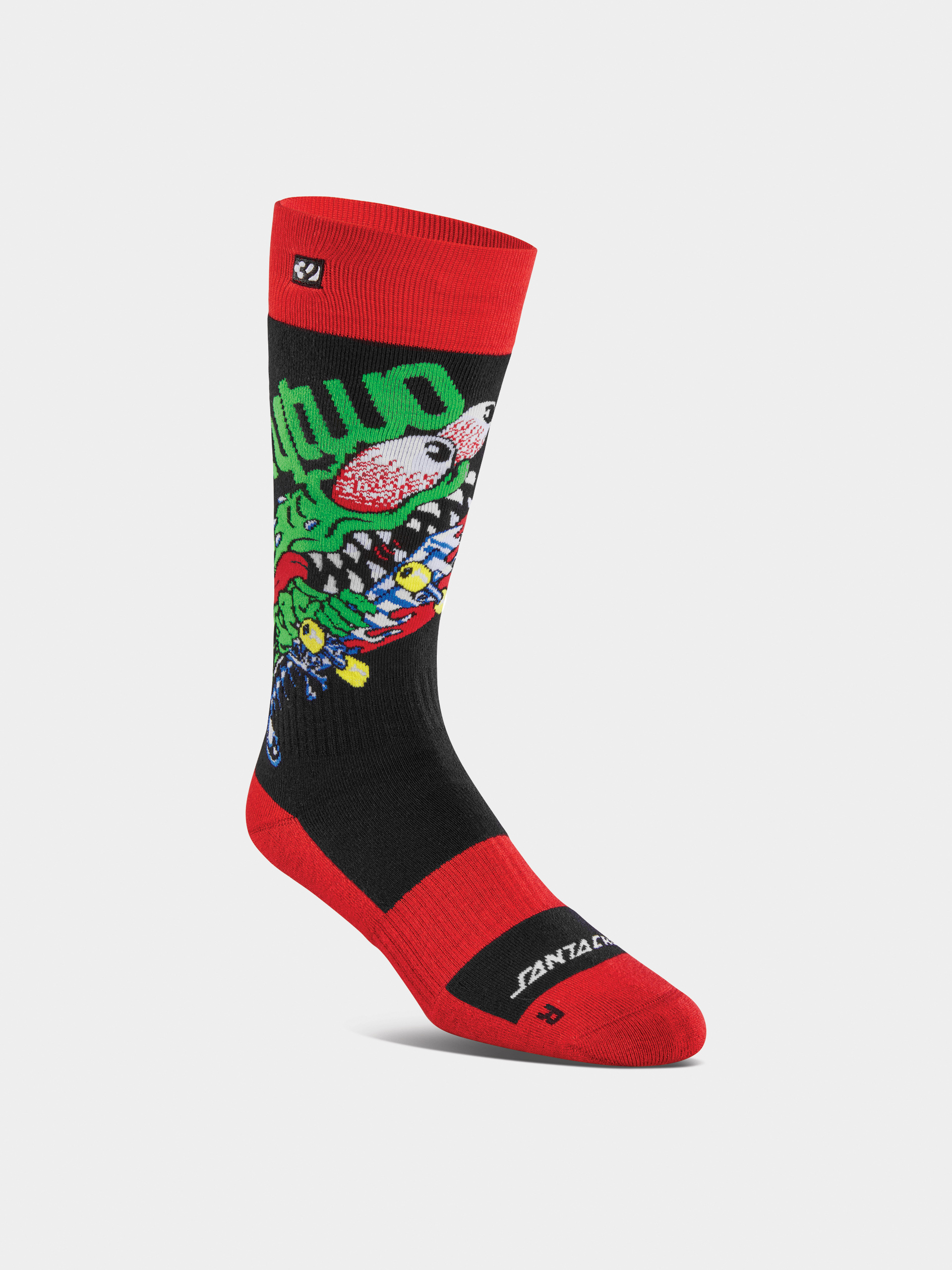 Șosete ThirtyTwo Santa Cruz (red/black)