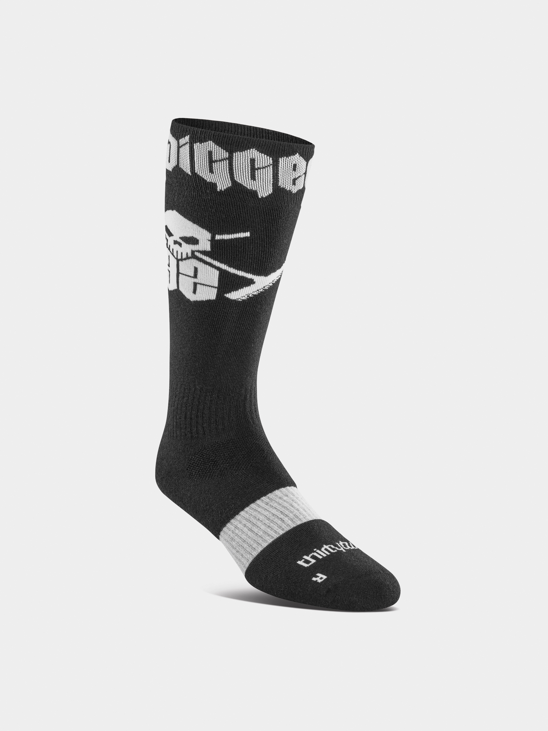 Șosete ThirtyTwo Diggers Merino (black/white)