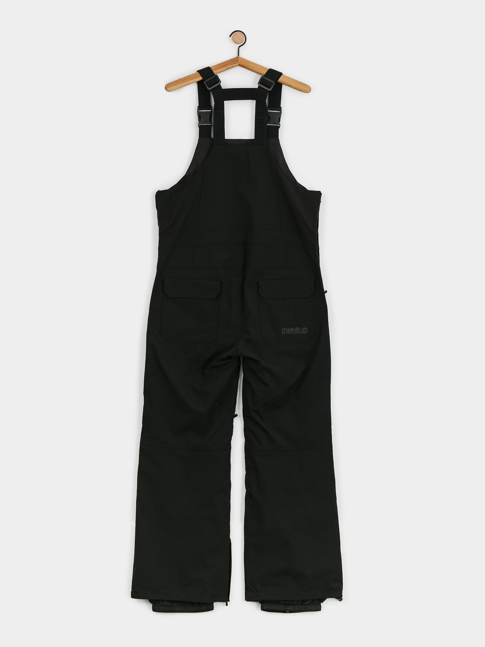 Pentru bărbați Pantaloni pentru snowboard ThirtyTwo Basement Bib (black)