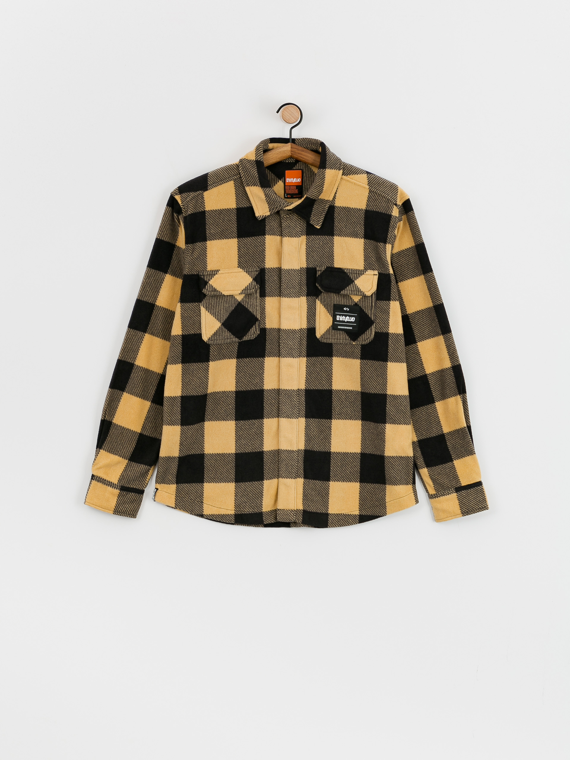 Cămașă ThirtyTwo Rest Stop Shirt (black/tan)