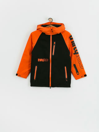Geacă de snowboard ThirtyTwo Youth Grasser Insulated JR (black/orange)