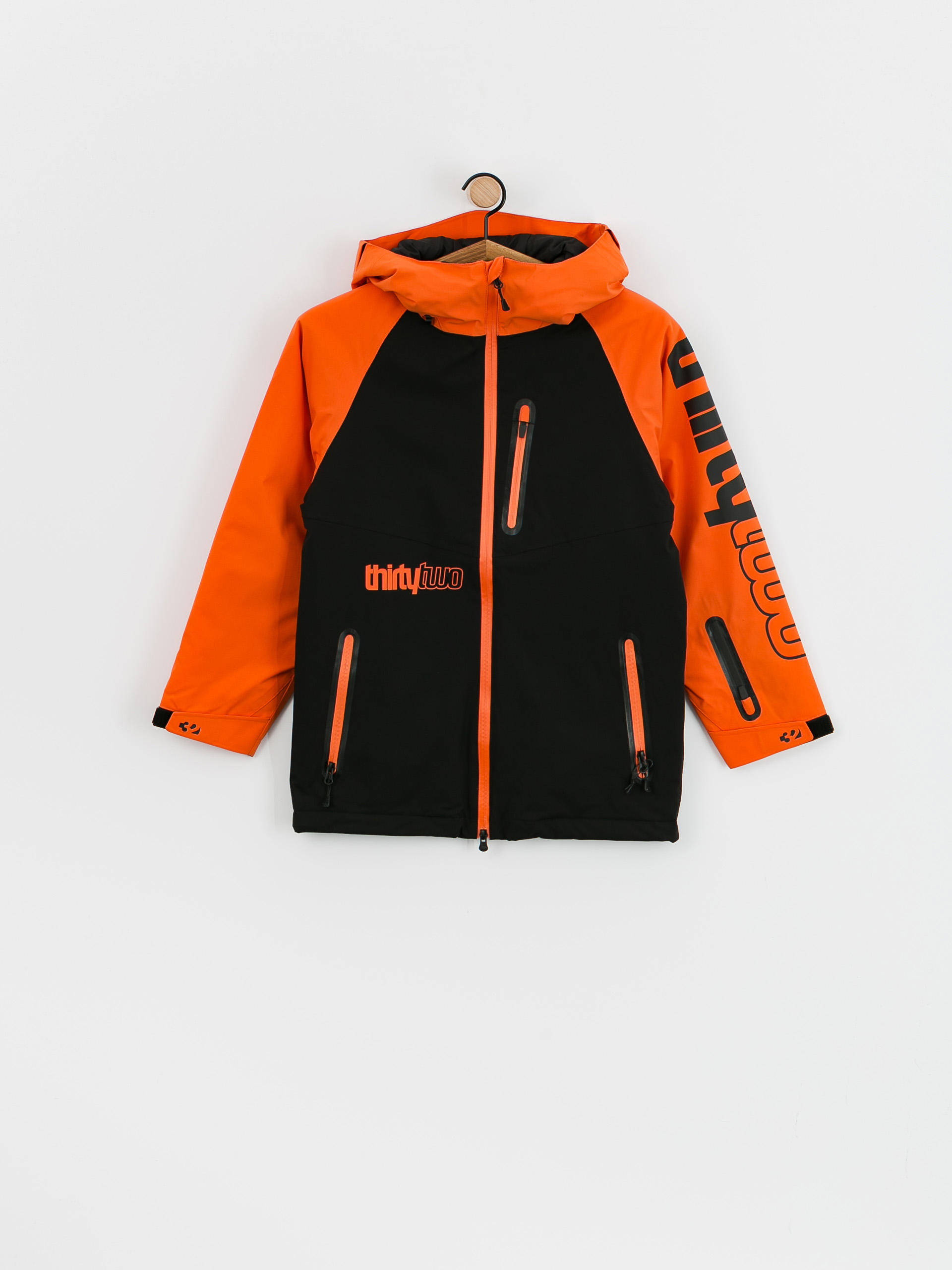 Geacă de snowboard ThirtyTwo Youth Grasser Insulated JR (black/orange)