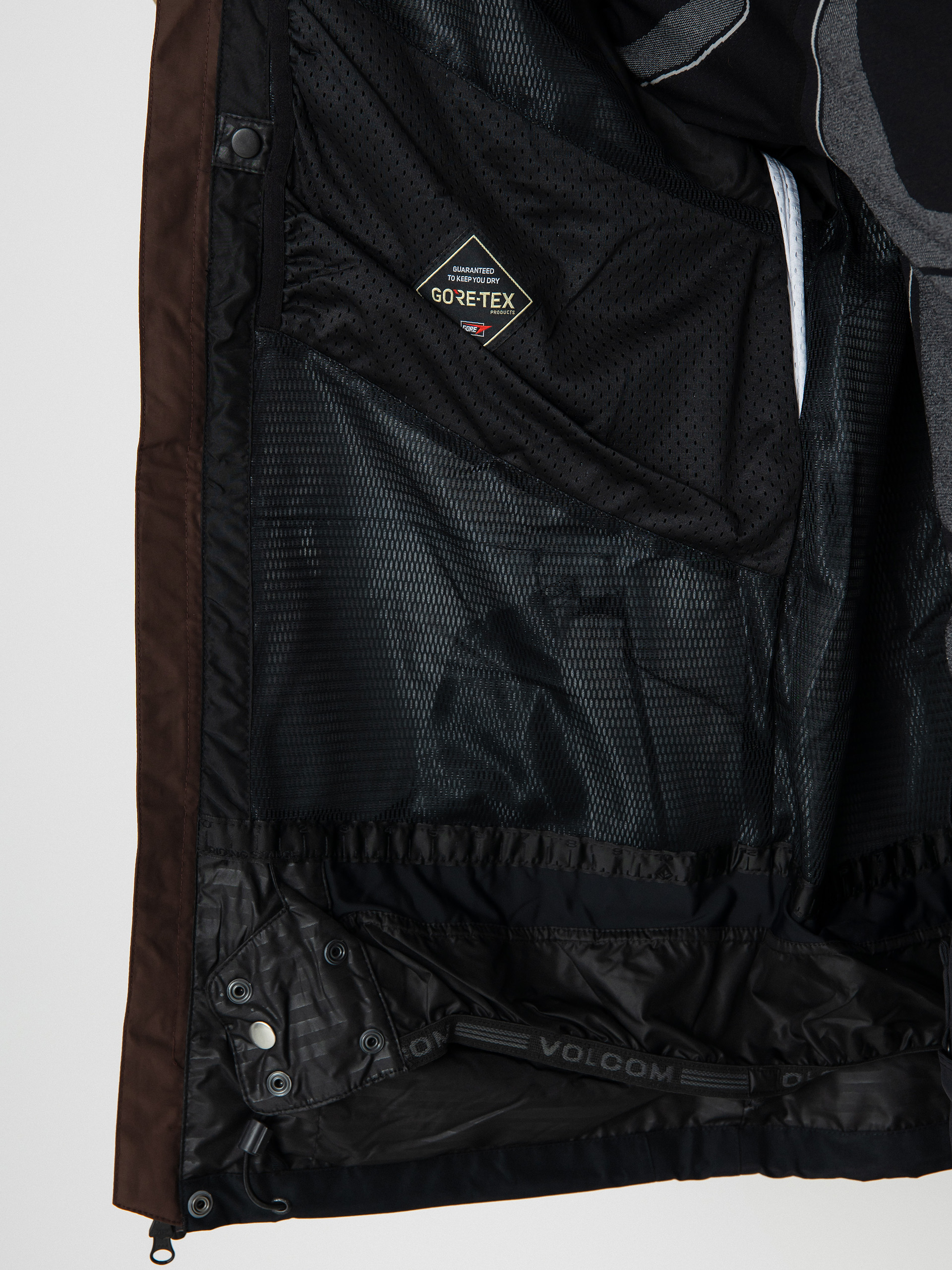 Pentru bărbați Geacă de snowboard Volcom L Gore Tex (brown)