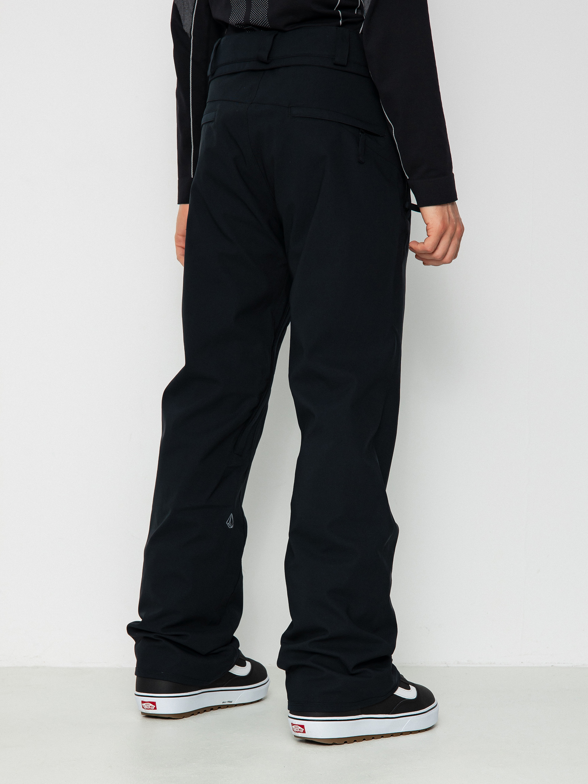 Pentru bărbați Pantaloni pentru snowboard Volcom Freakin Snow Chino (black)