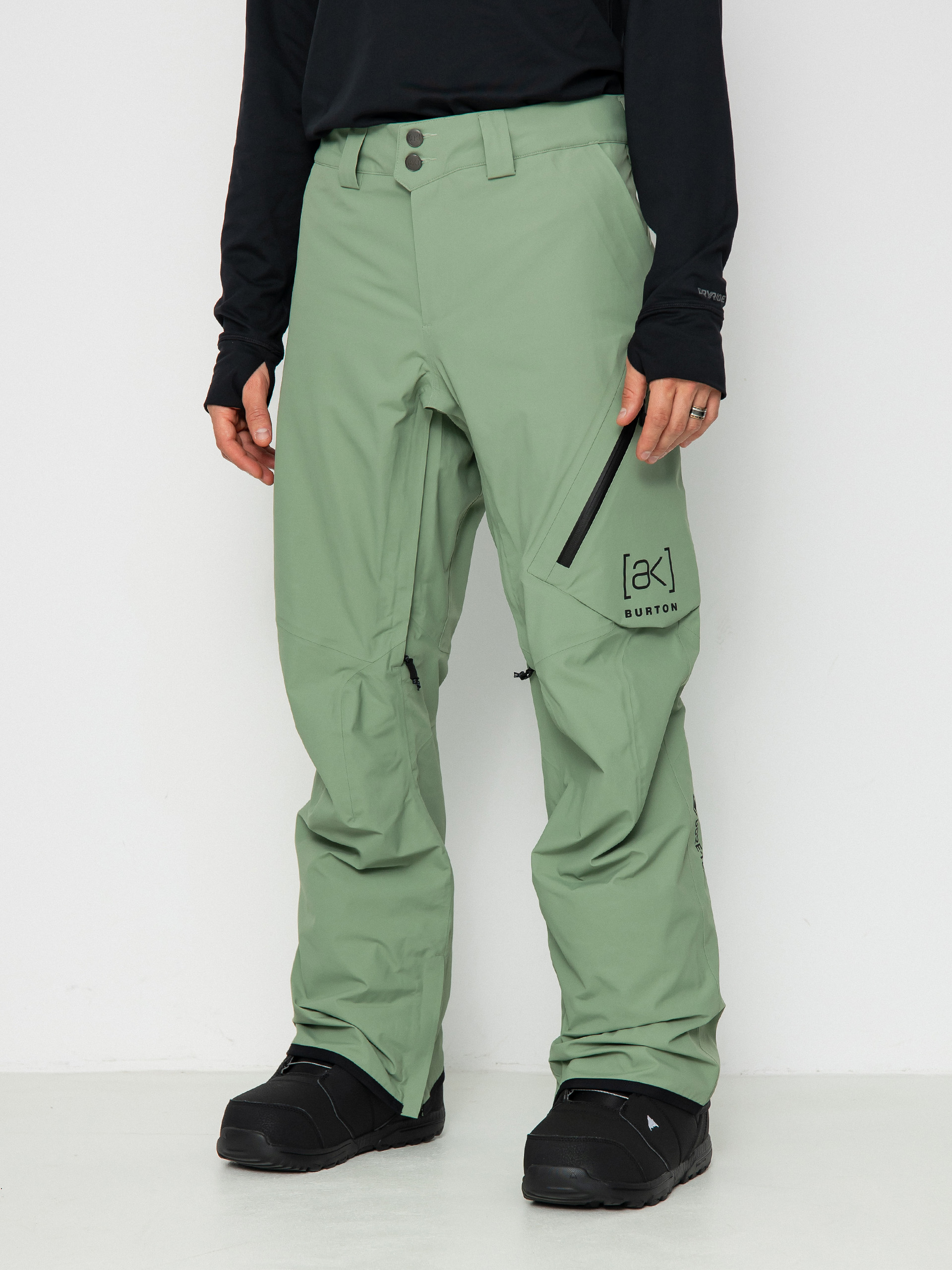 Pentru bărbați Pantaloni pentru snowboard Burton Ak Gore Tex Cyclic (hedge green)