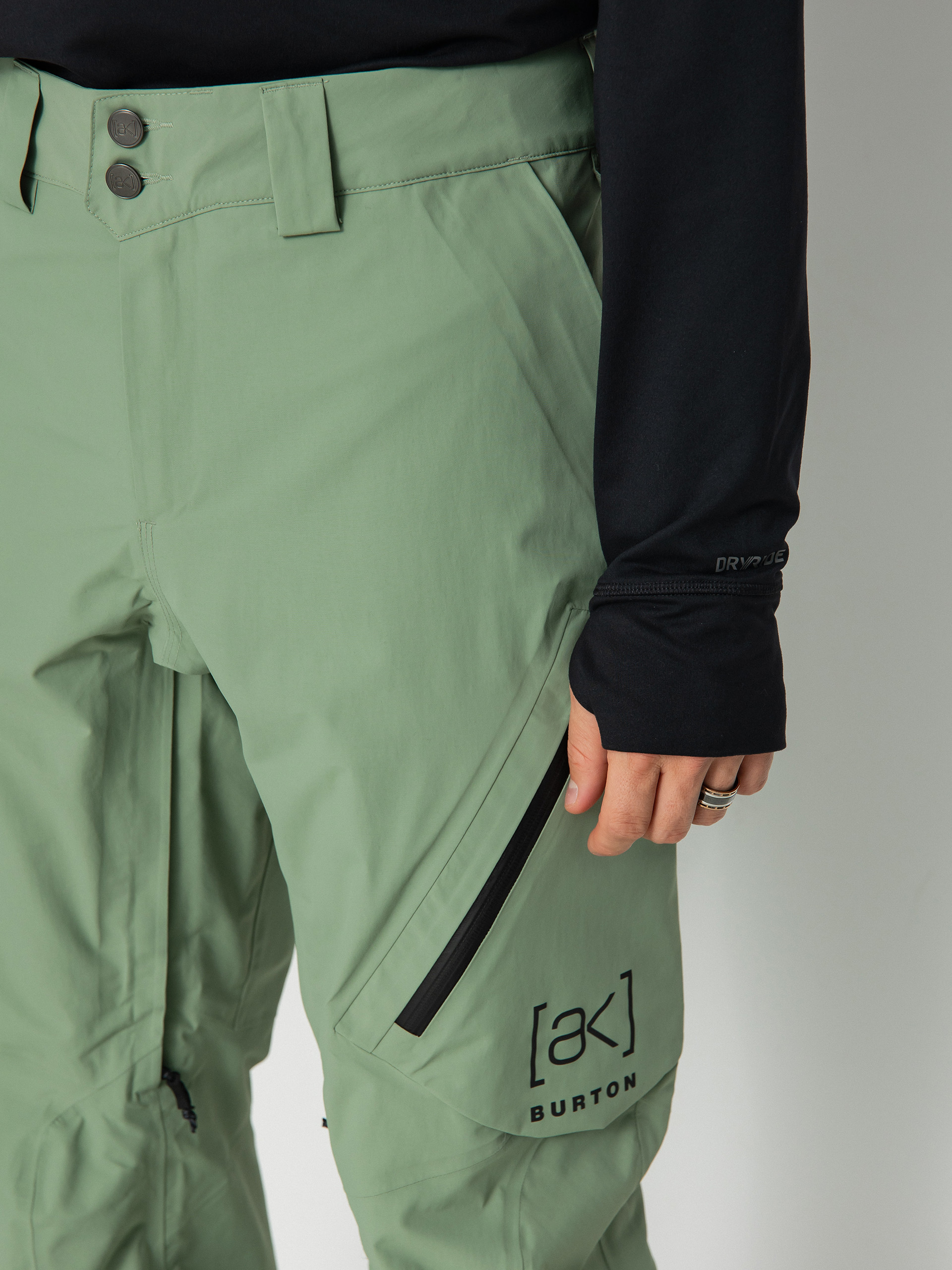 Pentru bărbați Pantaloni pentru snowboard Burton Ak Gore Tex Cyclic (hedge green)