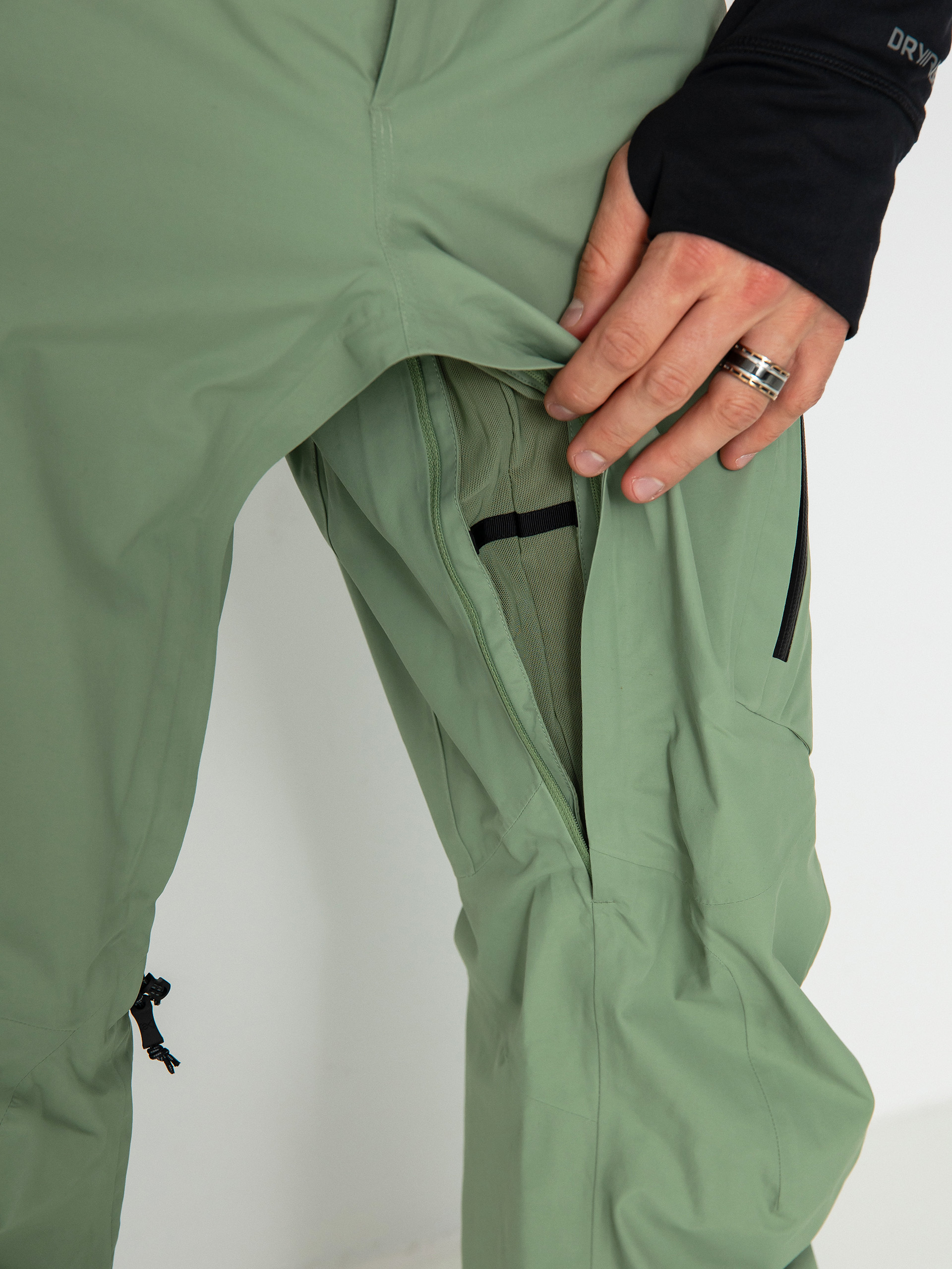 Pentru bărbați Pantaloni pentru snowboard Burton Ak Gore Tex Cyclic (hedge green)