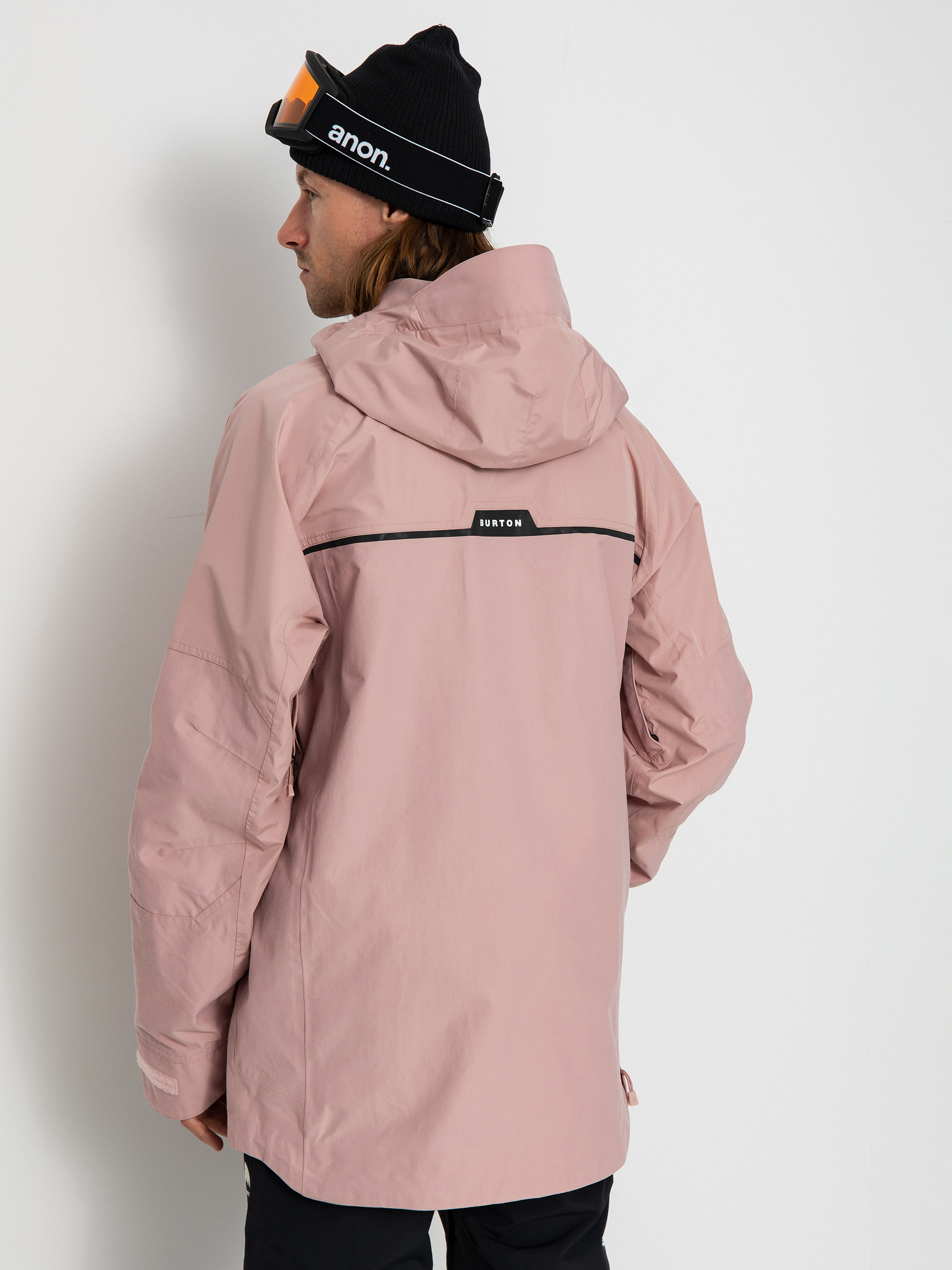 Pentru bărbați Geacă de snowboard Burton Frostner 2L Anorak (powder blush)