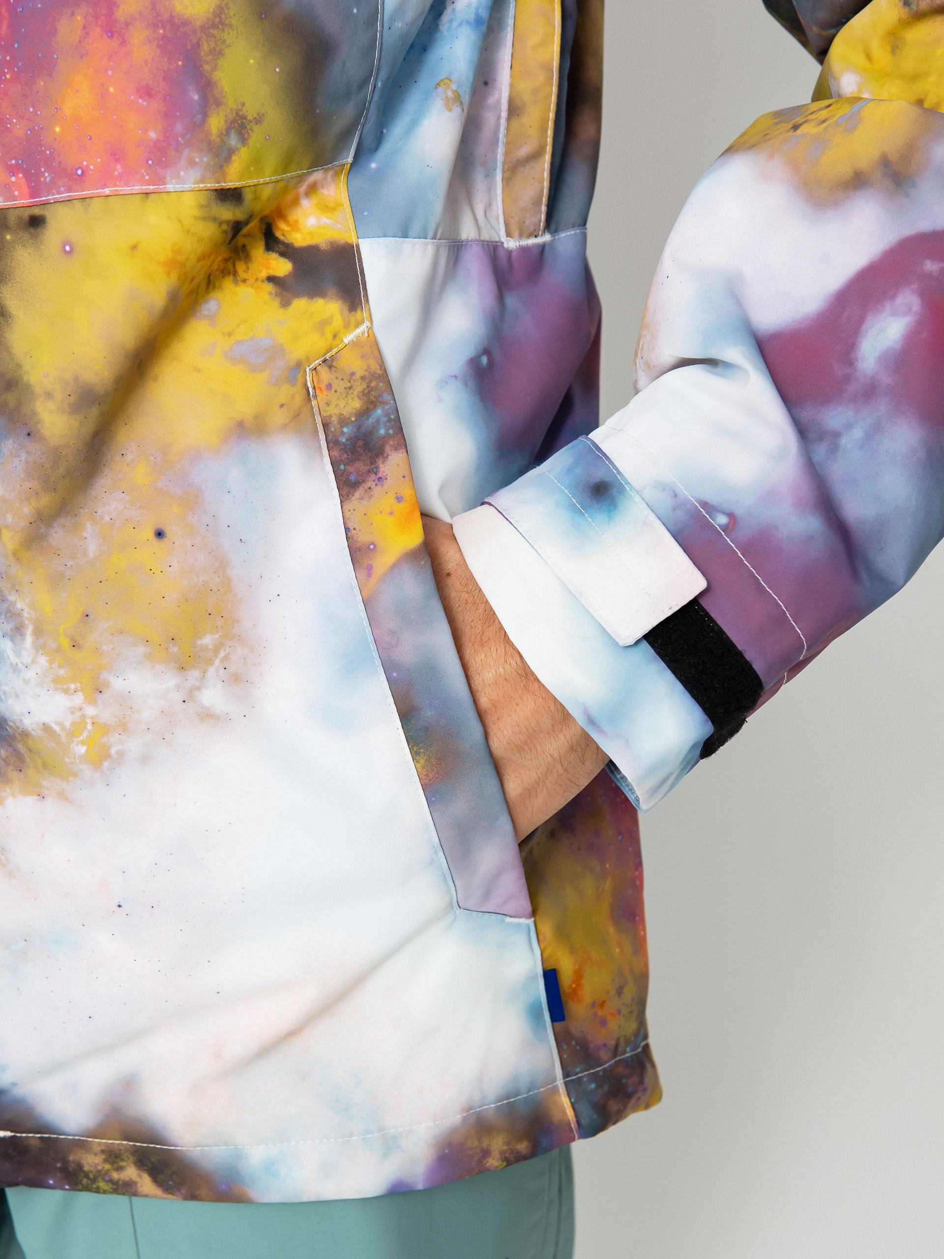 Pentru bărbați Geacă de snowboard Burton Lodgepole (stout white voyager)