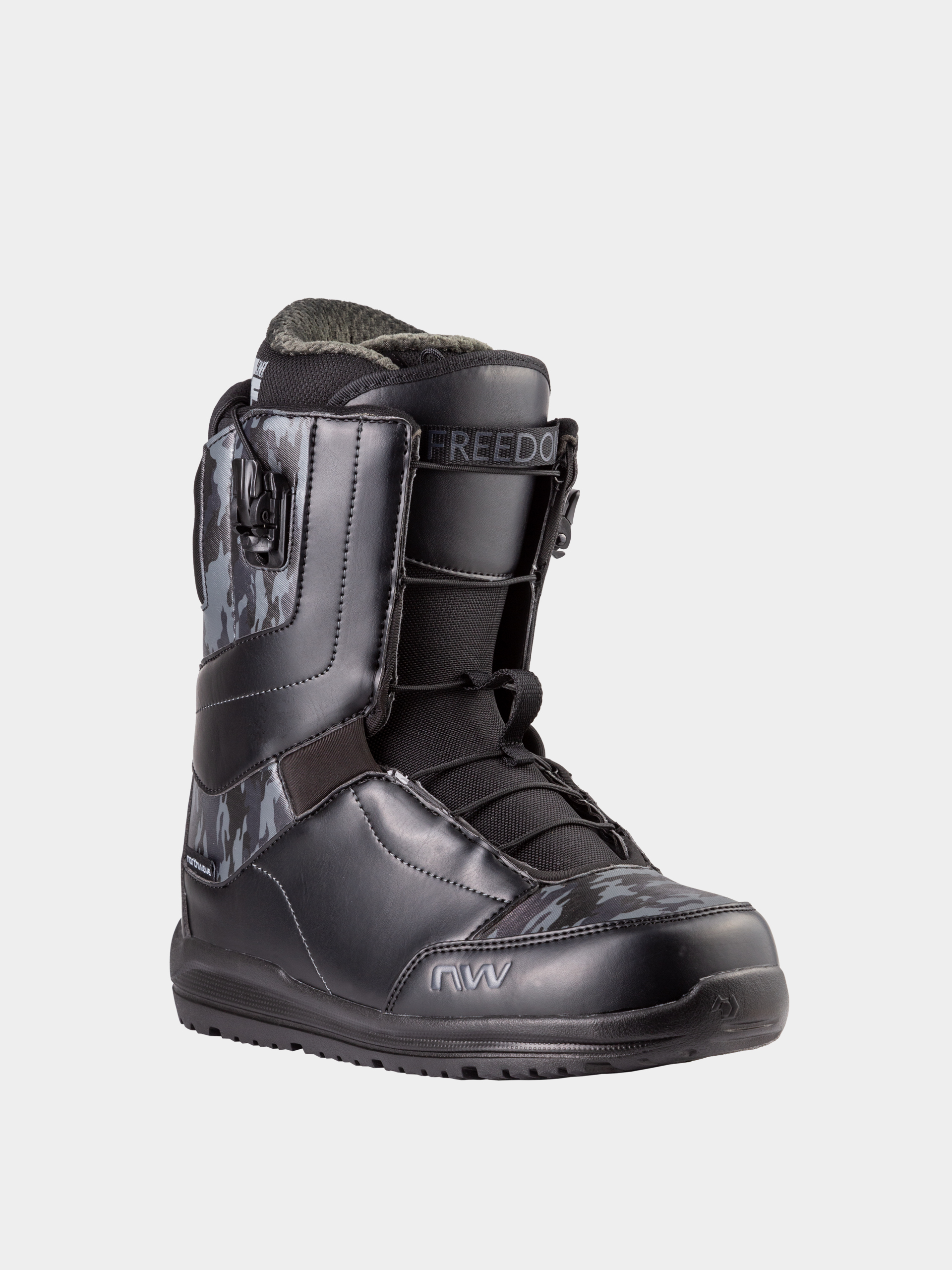 u00cencu0103lu021bu0103minte pentru snowboard Northwave Freedom Sls (black camo)