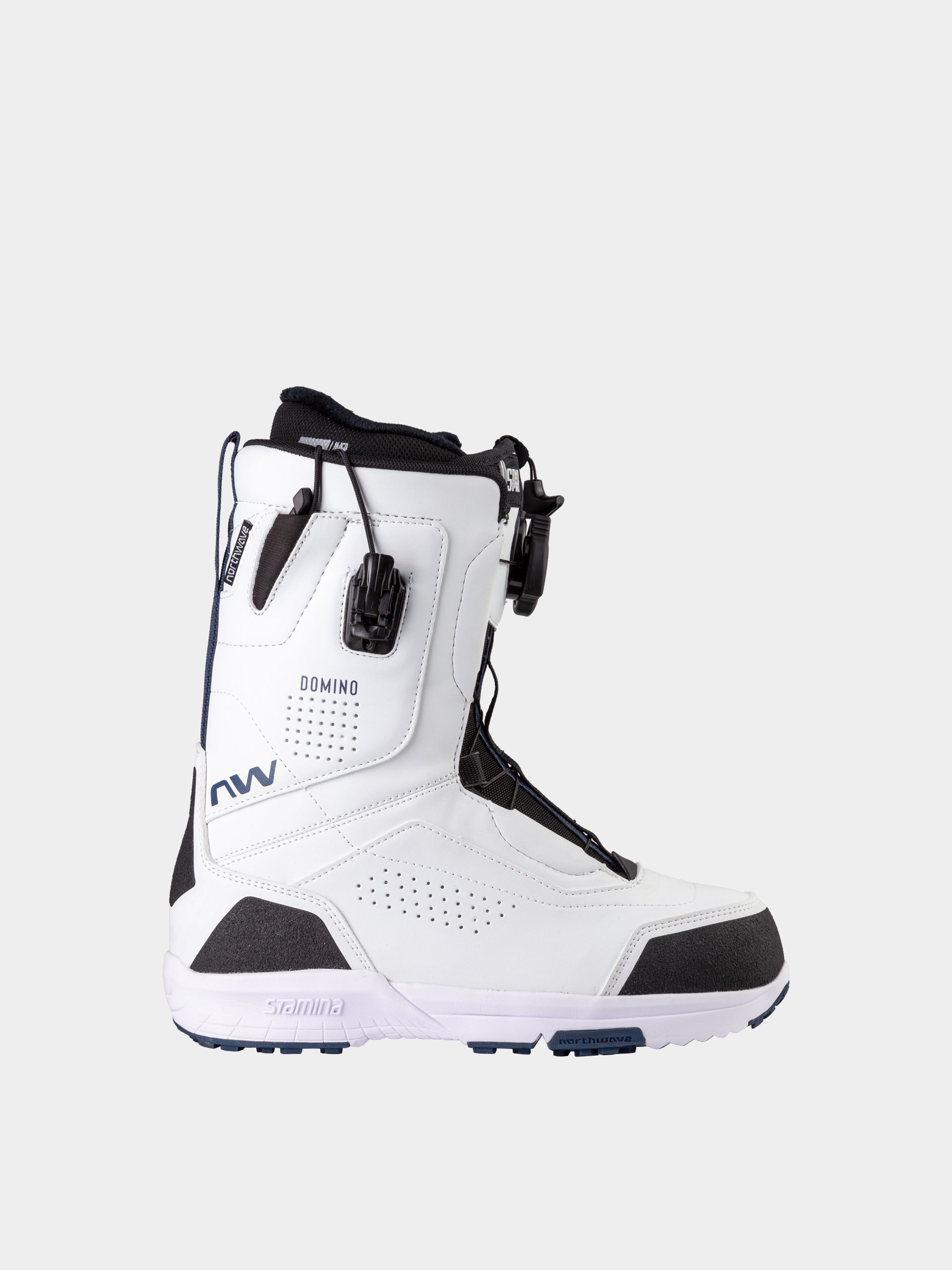 Pentru femei Încălțăminte pentru snowboard Northwave Domino Hybrid (white)