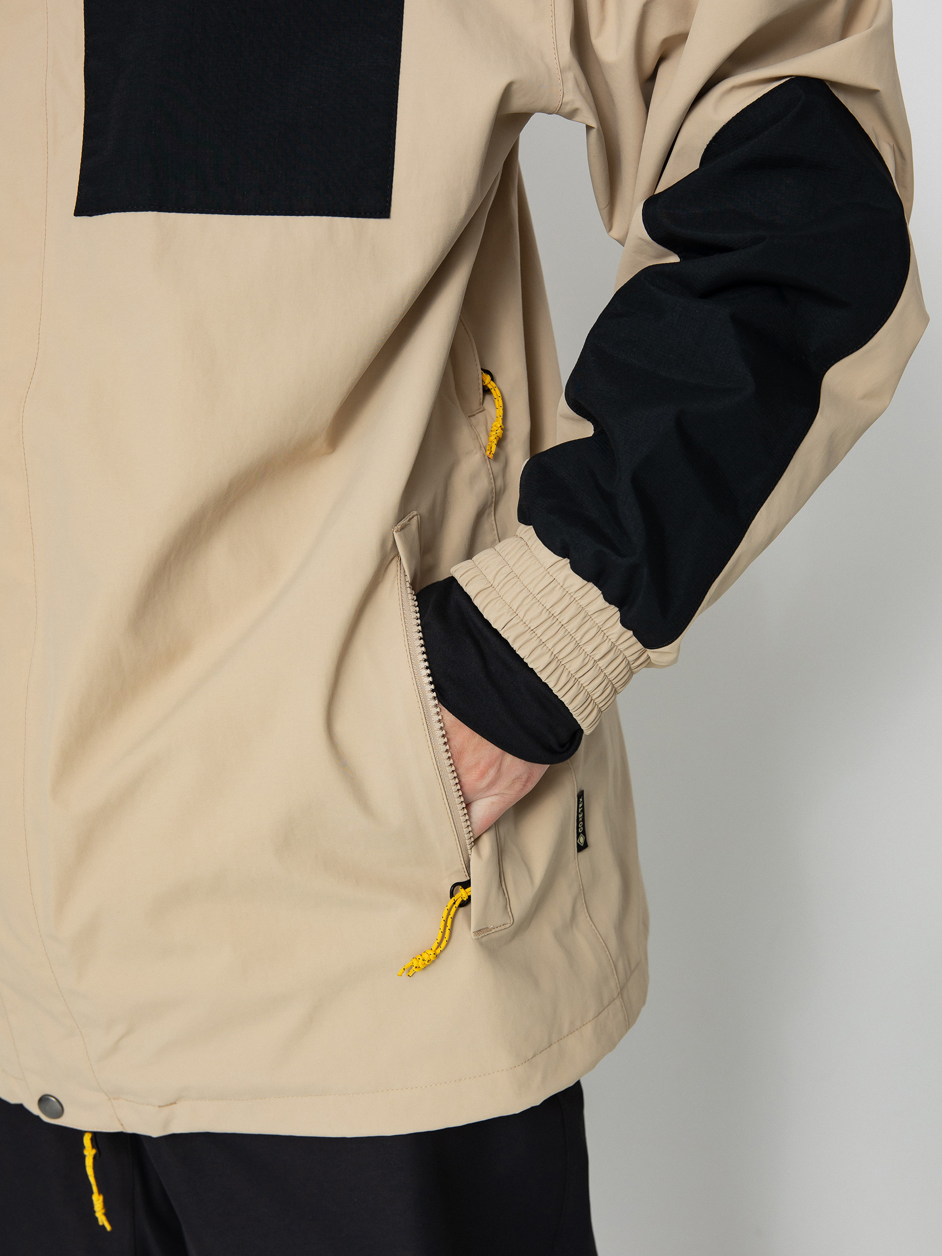 Pentru bărbați Geacă de snowboard Volcom Longo Gore Tex (khakiest)
