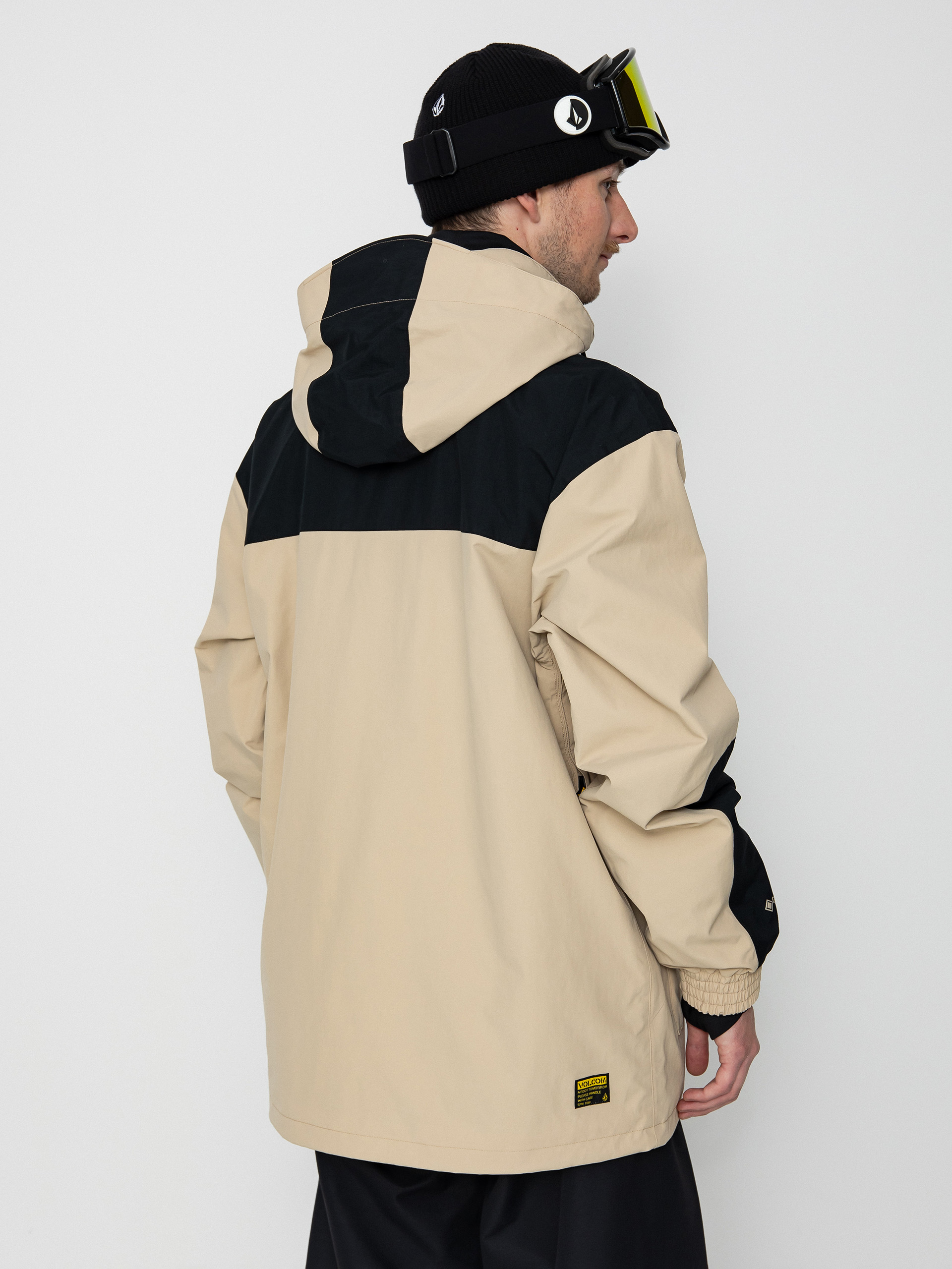 Pentru bărbați Geacă de snowboard Volcom Longo Gore Tex (khakiest)