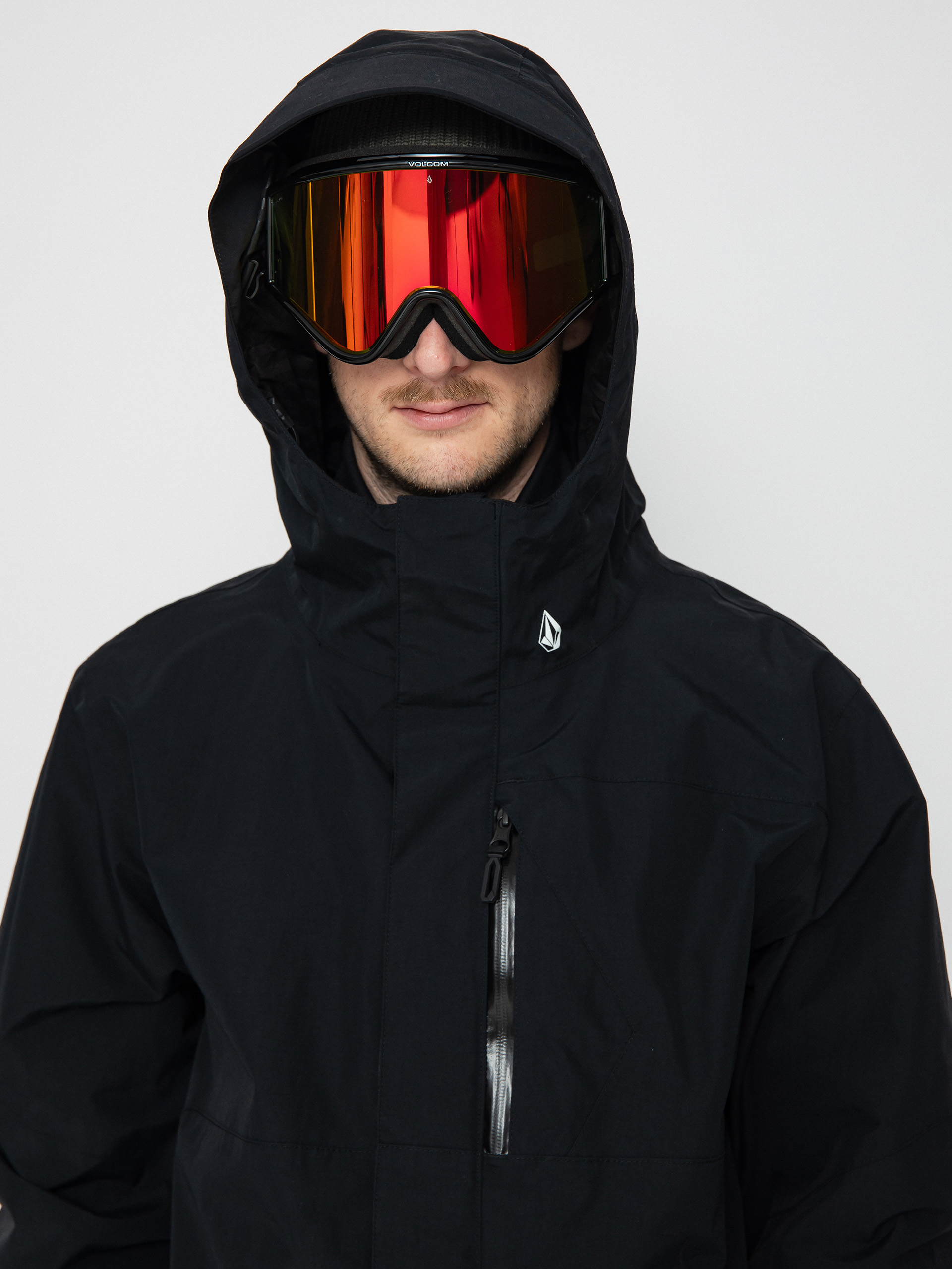 Pentru bărbați Geacă de snowboard Volcom L Gore Tex (black)