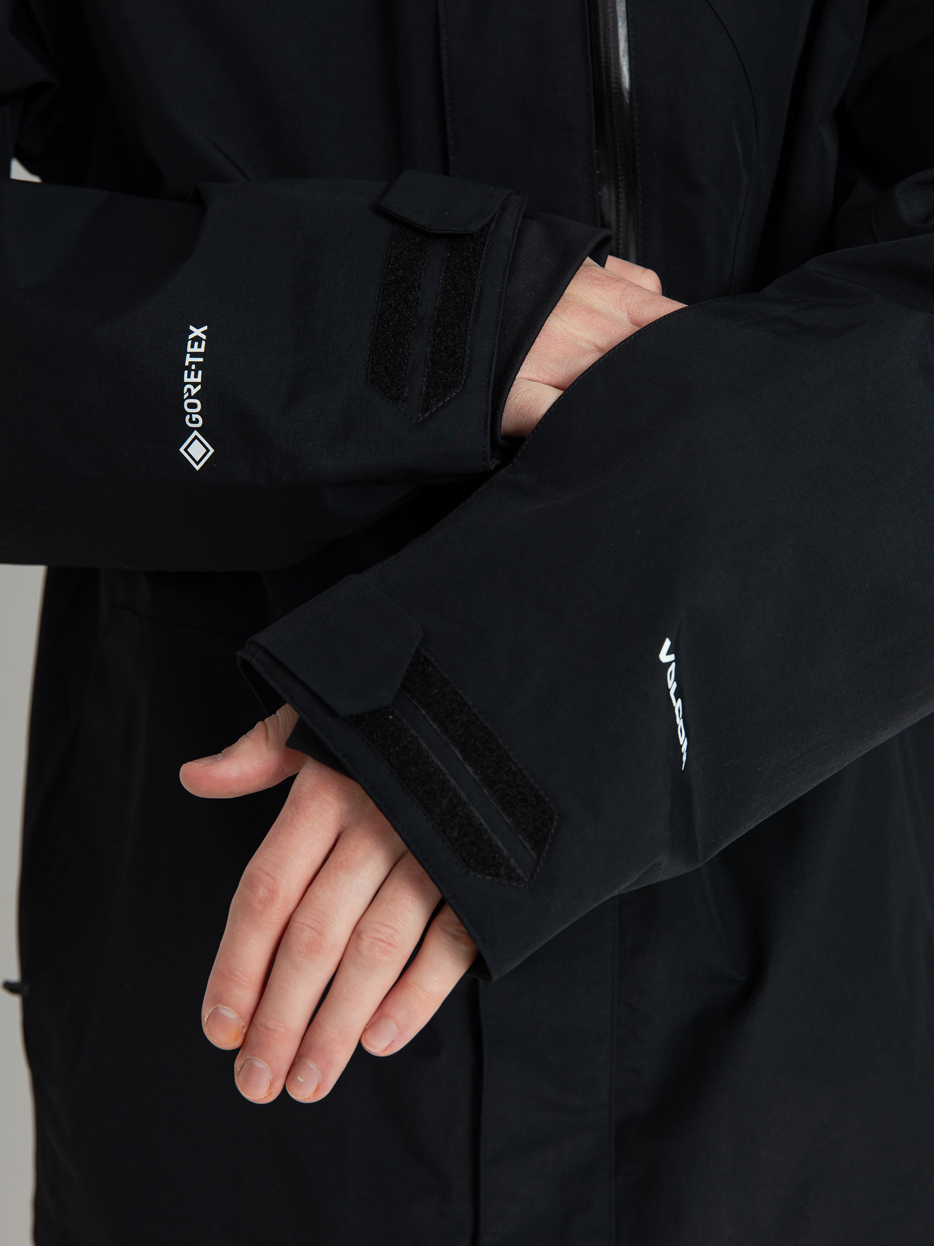 Pentru bărbați Geacă de snowboard Volcom L Gore Tex (black)