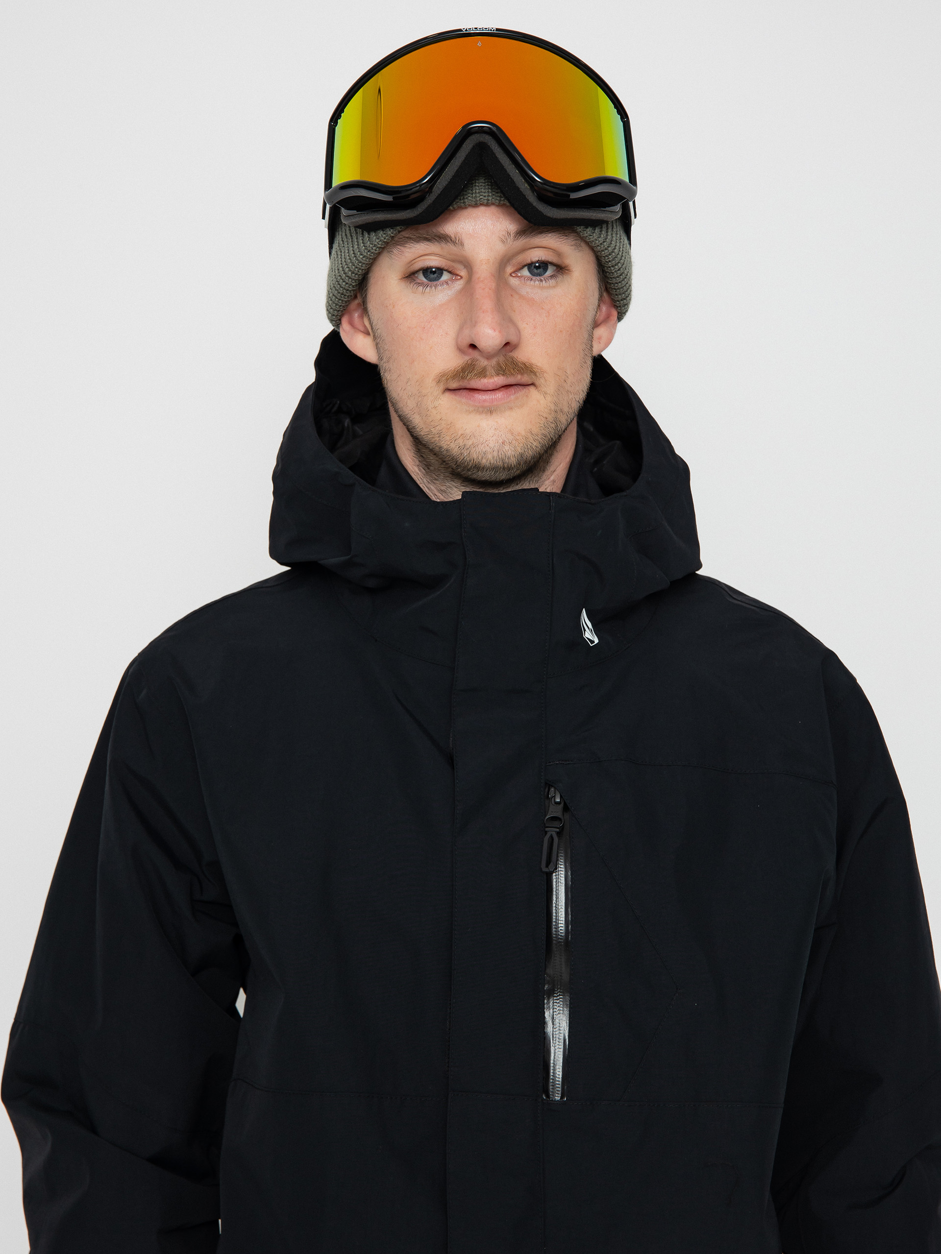 Pentru bărbați Geacă de snowboard Volcom L Gore Tex (black)