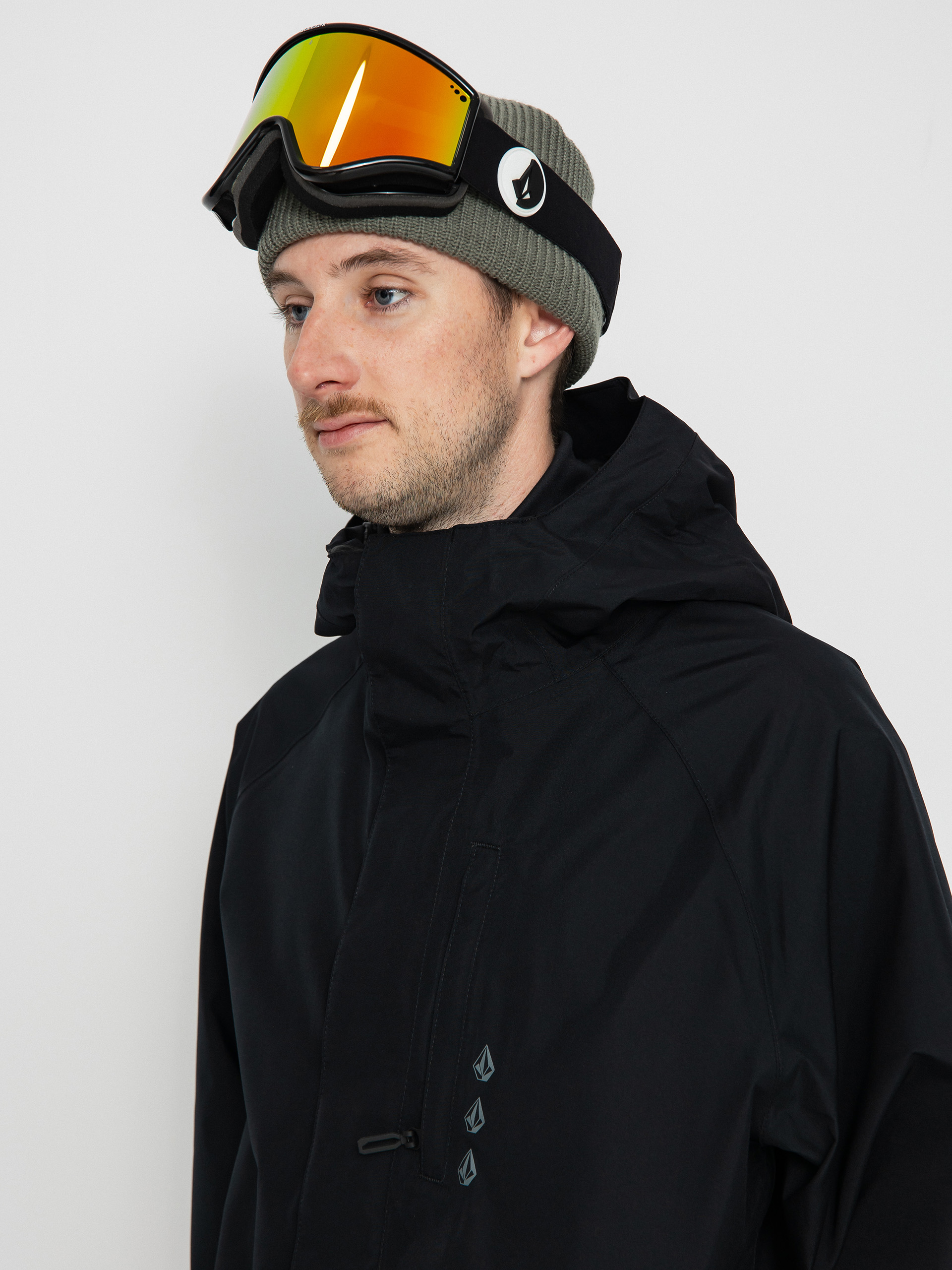 Pentru bărbați Geacă de snowboard Volcom Dua Gore Tex (black)