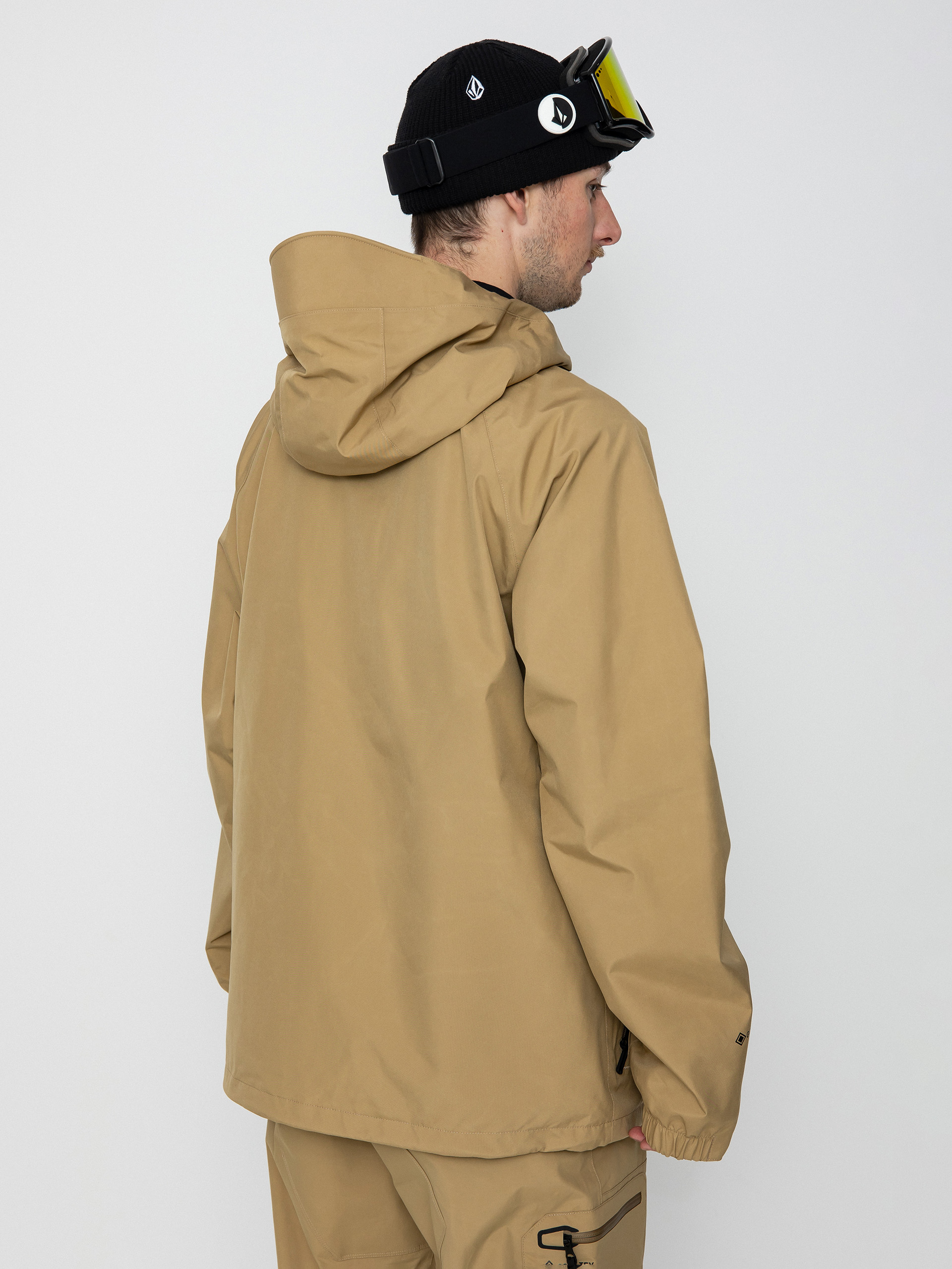 Pentru bărbați Geacă de snowboard Volcom Dua Gore Tex (dark khaki)