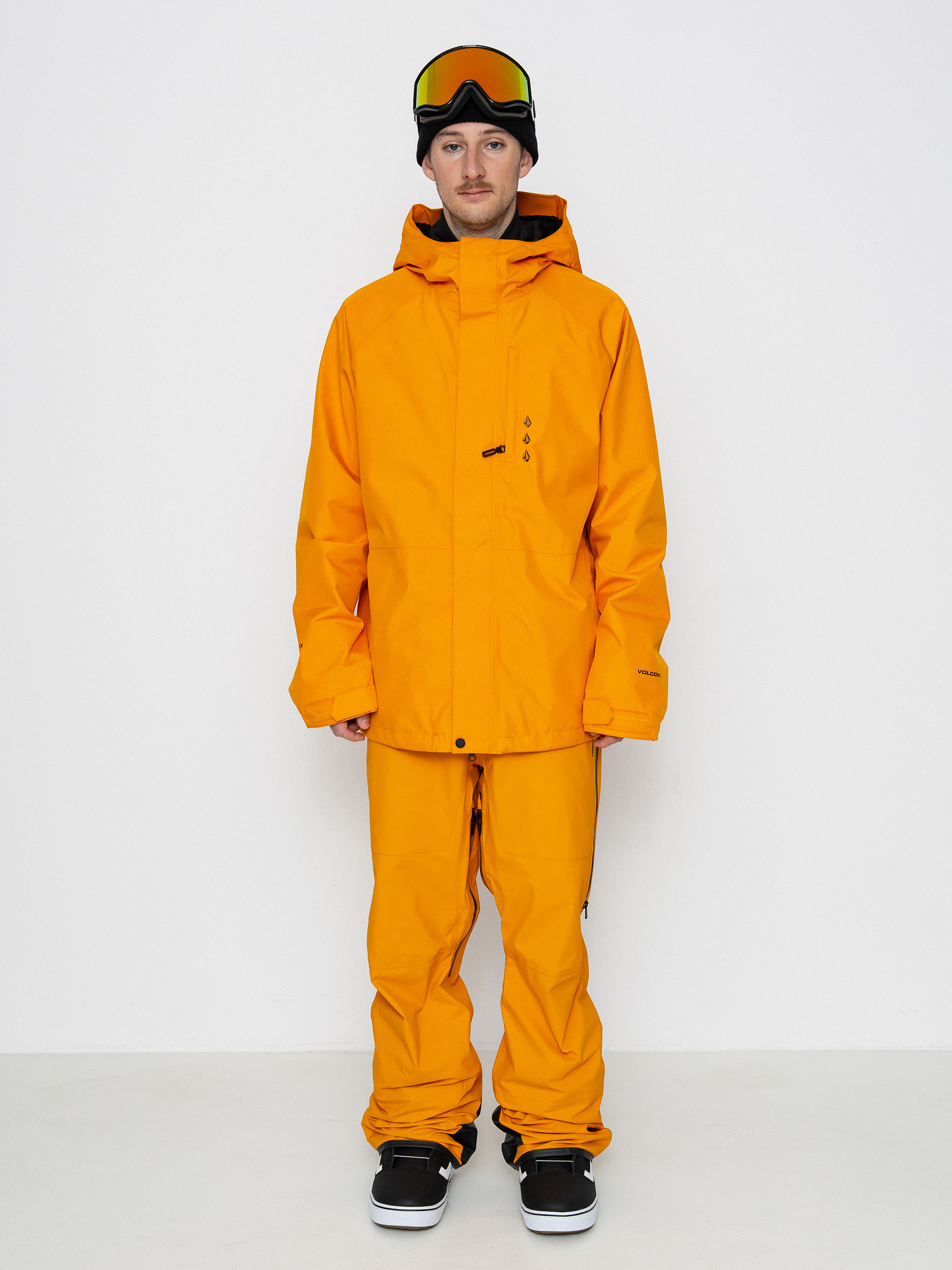 Pentru bărbați Geacă de snowboard Volcom Dua Gore Tex (gold)