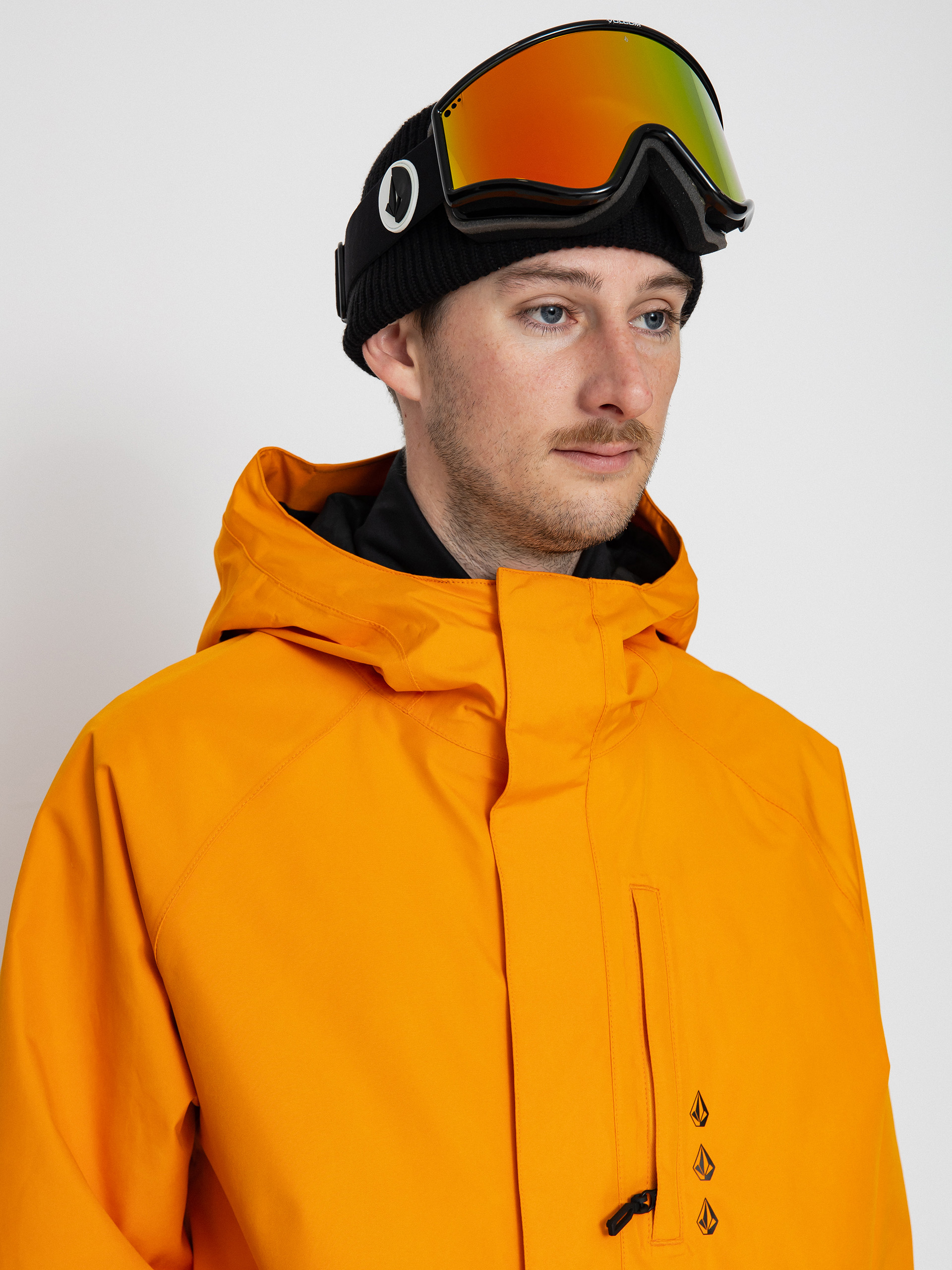Pentru bărbați Geacă de snowboard Volcom Dua Gore Tex (gold)
