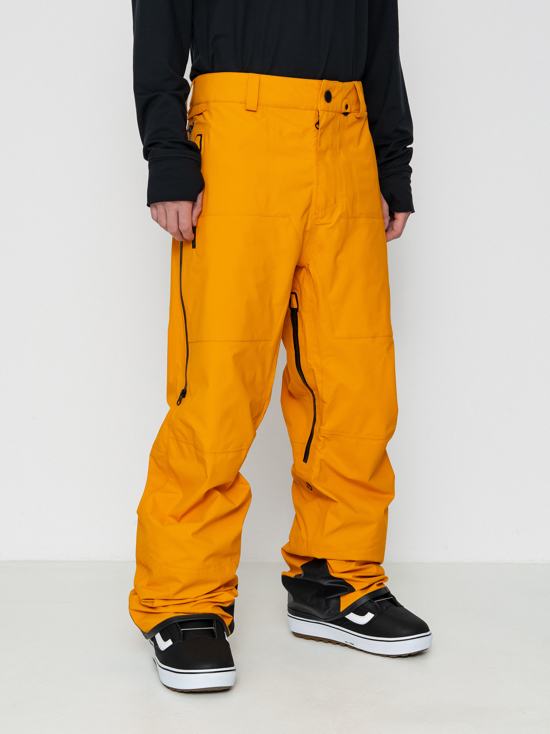 Pentru bărbați Pantaloni pentru snowboard Volcom Guide Gore Tex (gold)