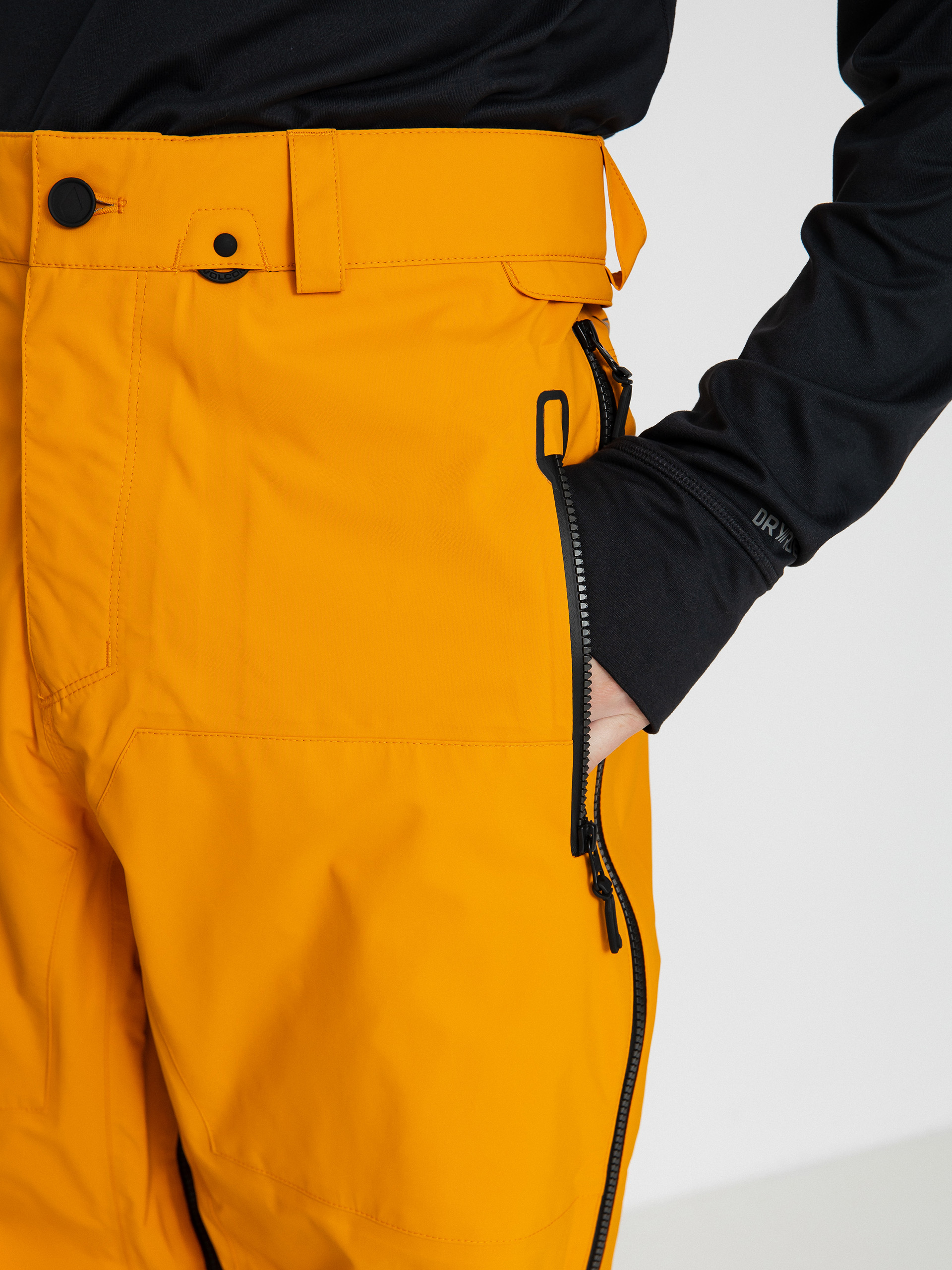 Pentru bărbați Pantaloni pentru snowboard Volcom Guide Gore Tex (gold)
