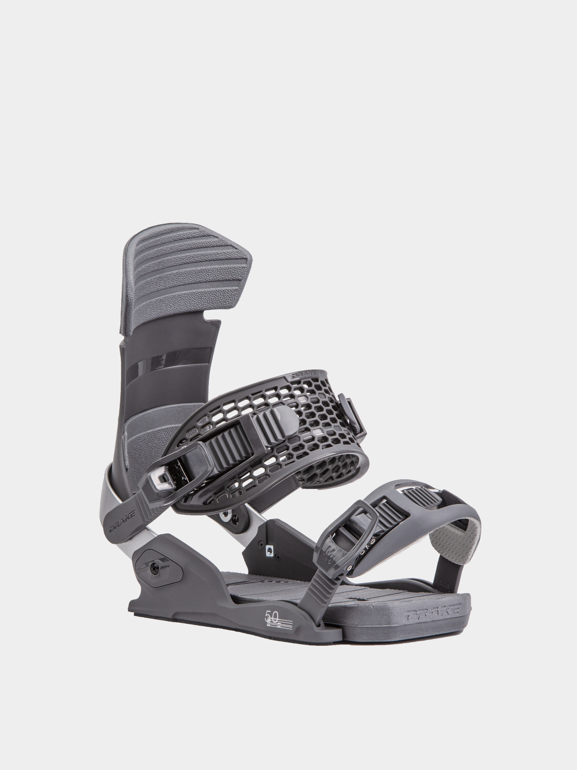 Pentru bărbați Legături pentru snowboard Drake Fifty (dark grey/silver)
