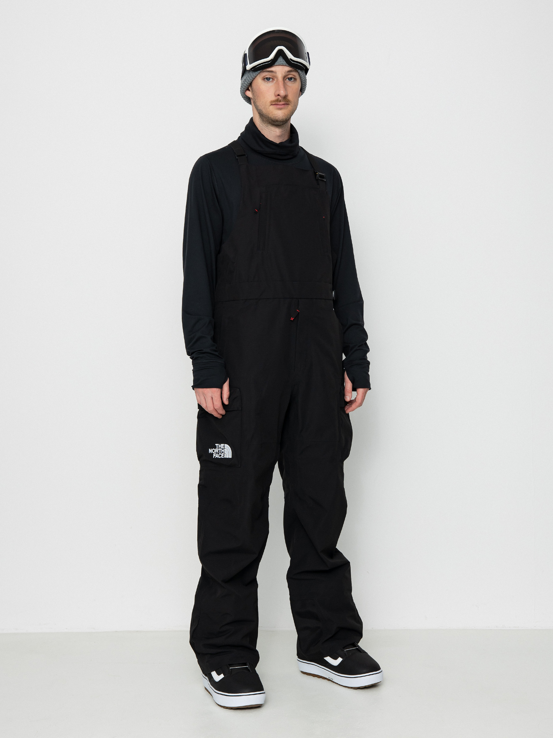 Pantaloni pentru snowboard The North Face Dragline Bib negru