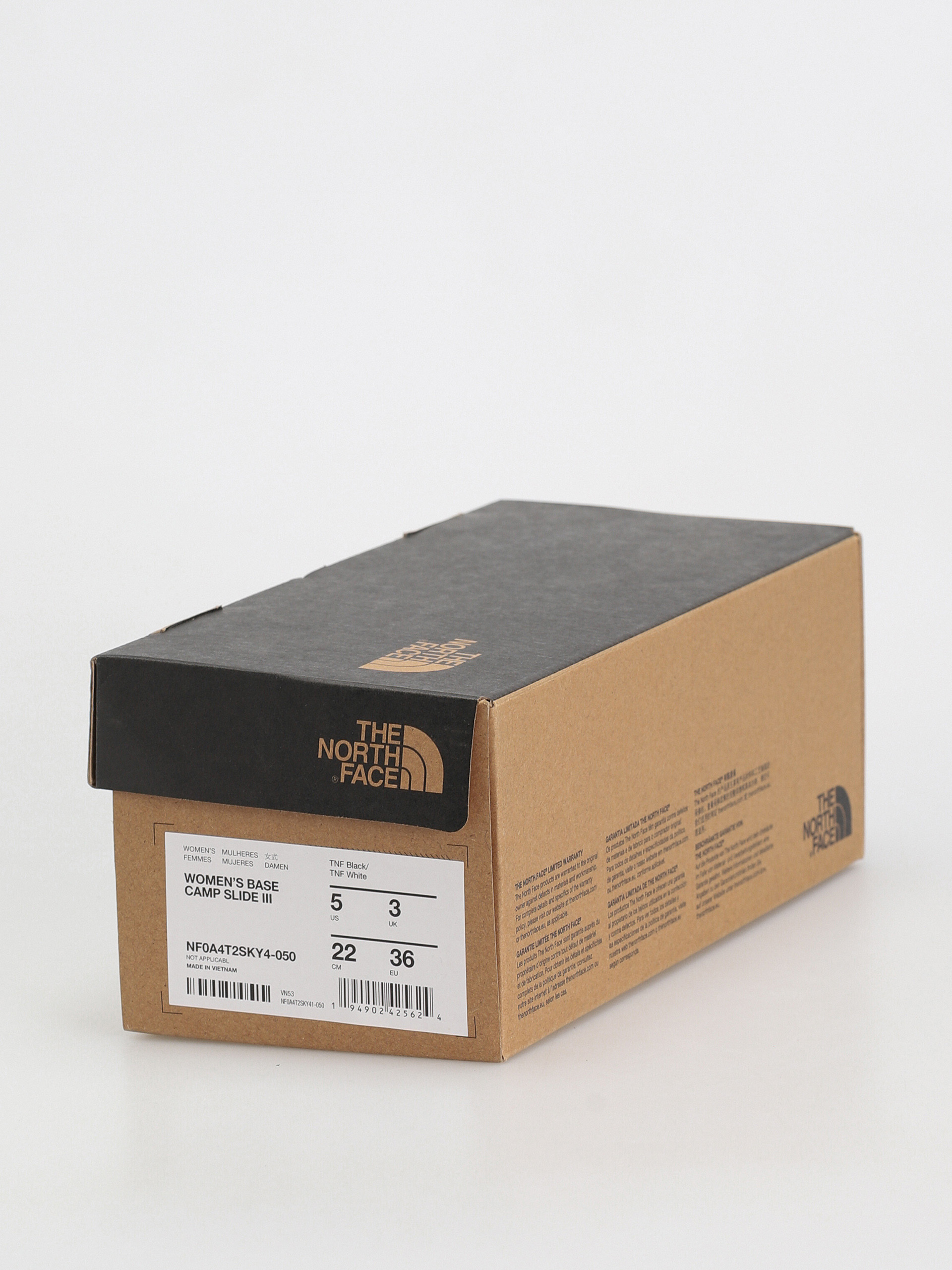 Șlapi The North Face Base Camp Slide III Wmn (tnf black/tnf white)