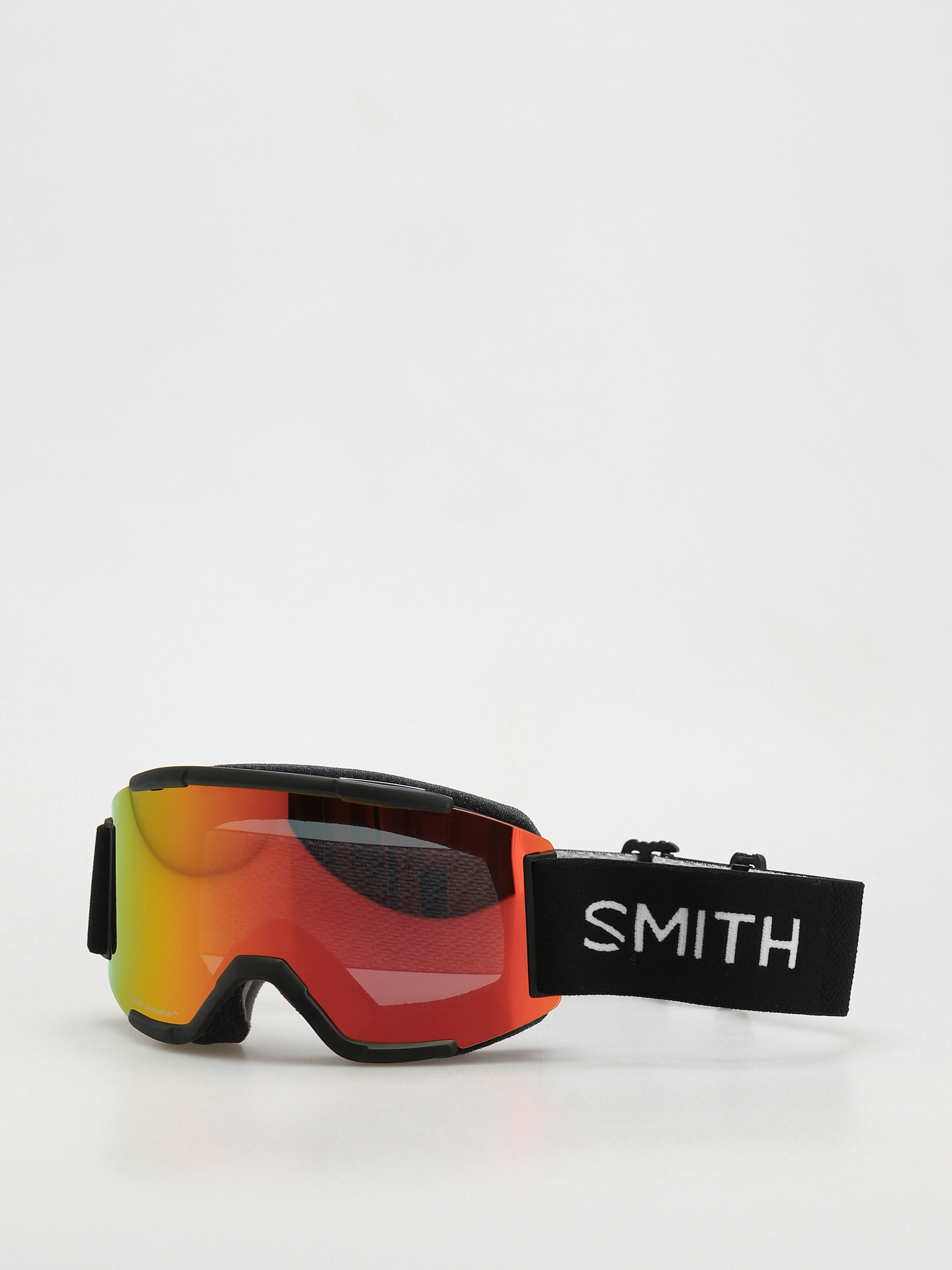 Ochelari pentru snowboard Smith Squad (black/chromapop sun red mirror)