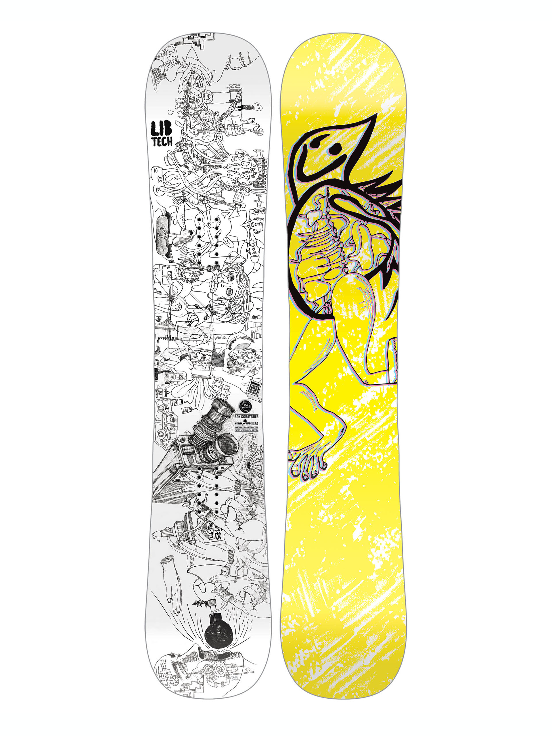 Pentru bărbați Snowboard Lib Tech Box Scratcher 