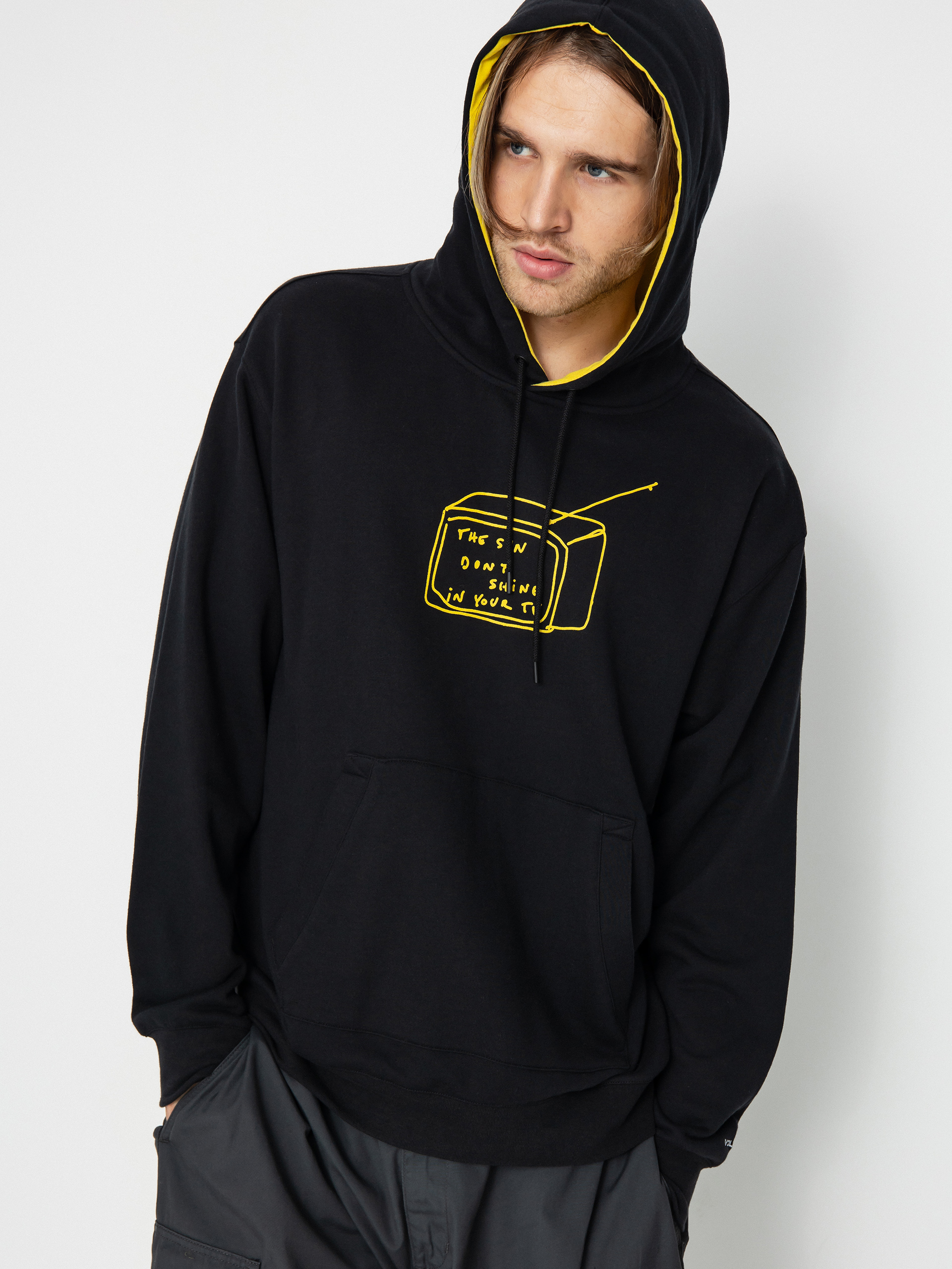 Pentru bărbați Hanorac termic Volcom D.I. HD (black)
