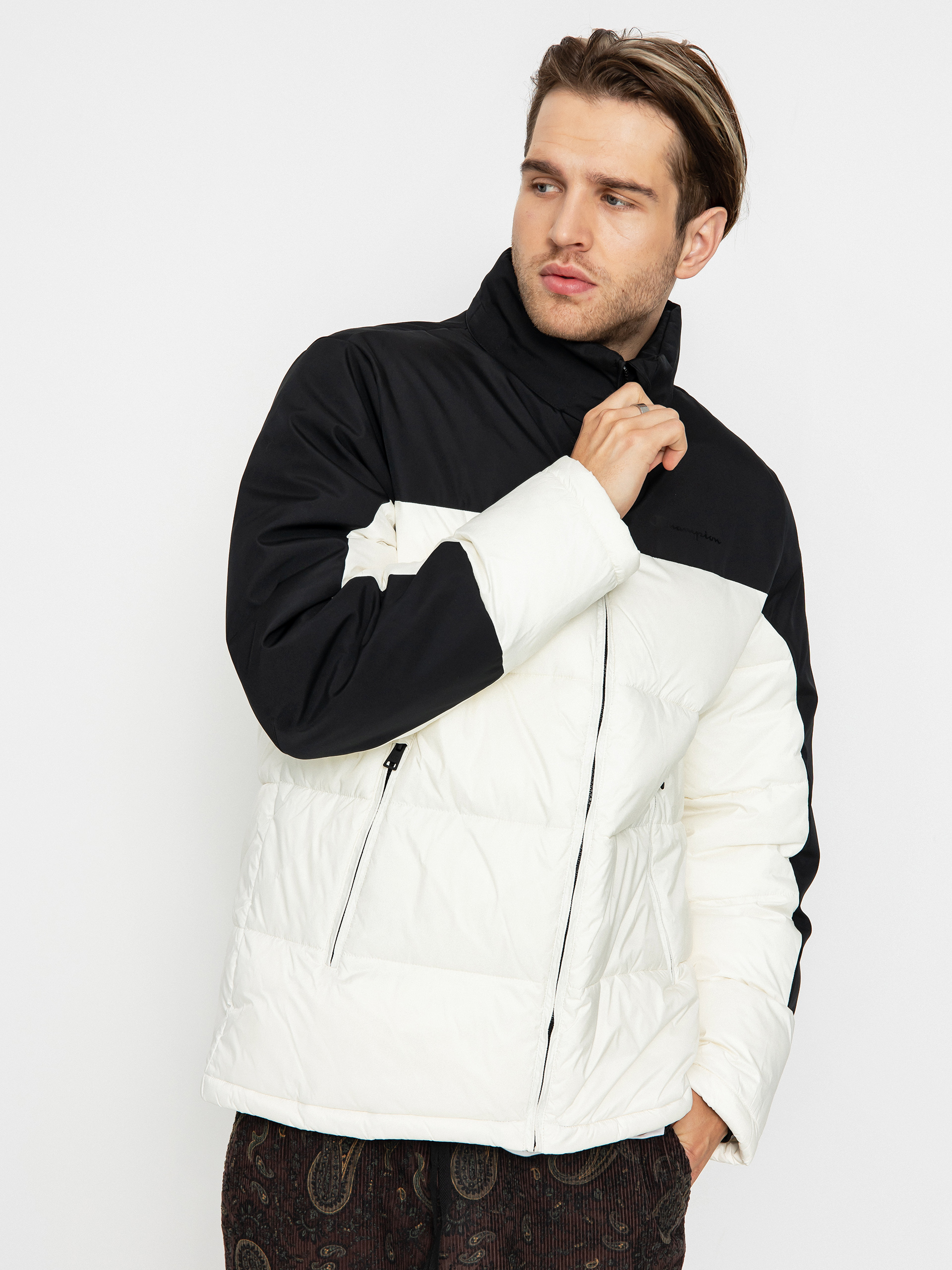 Geacu0103 Champion Legacy Jacket 219191 (way/nbk)