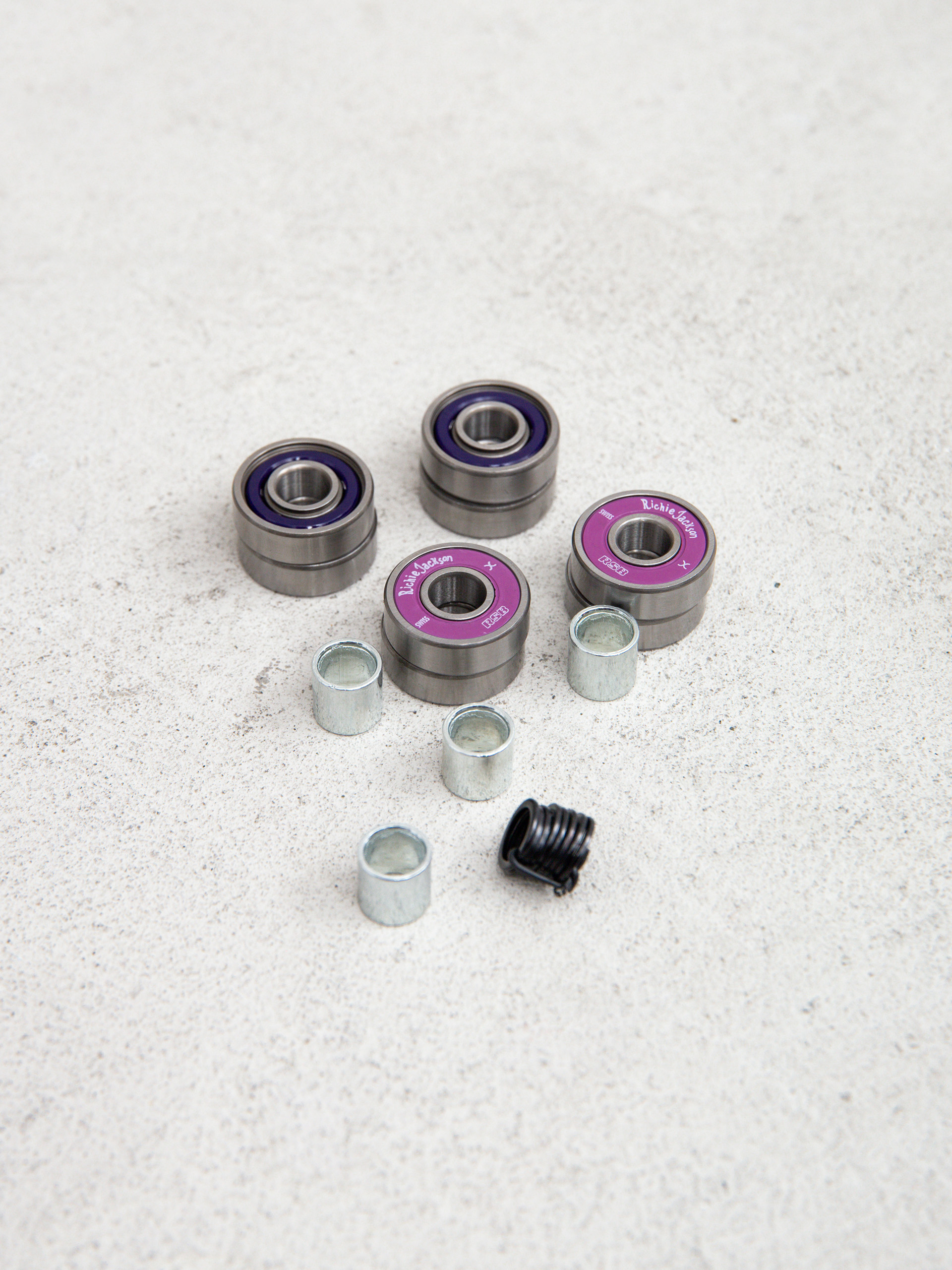 Rulmenți Rock Star Bearings RSB X Rickie Jackson (silver/purple)