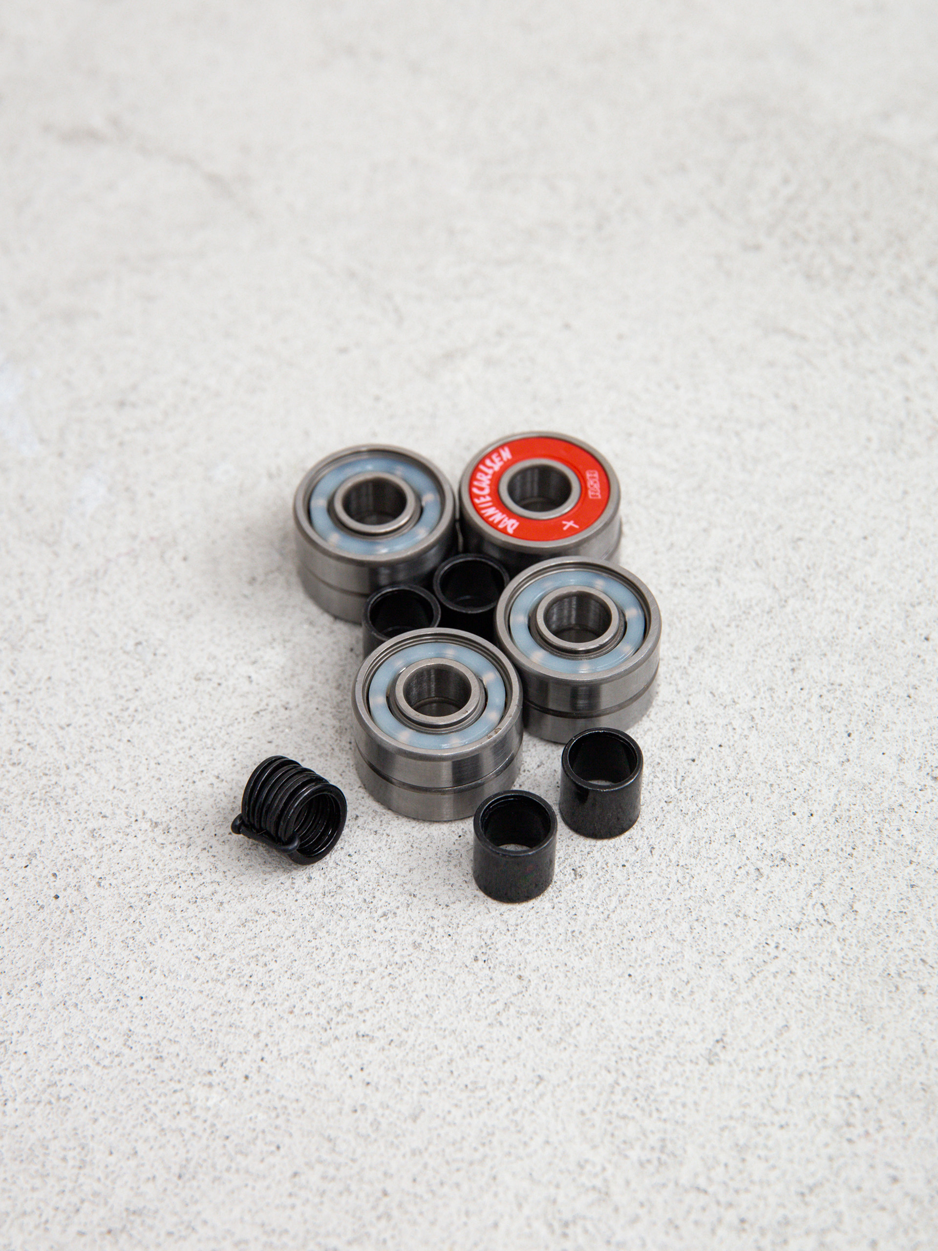 Rulmenți Rock Star Bearings RSB X Dannie Carlsen (silver/red)