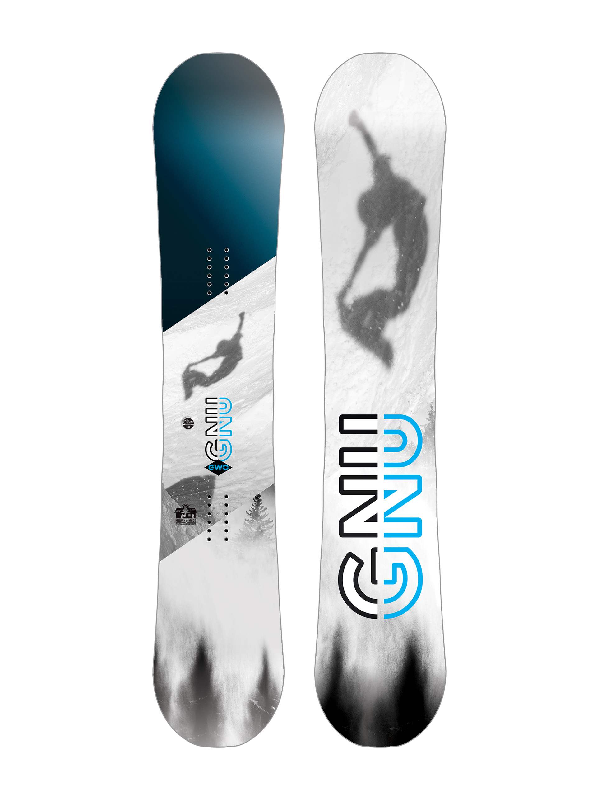 Pentru bărbați Snowboard Gnu Gwo 