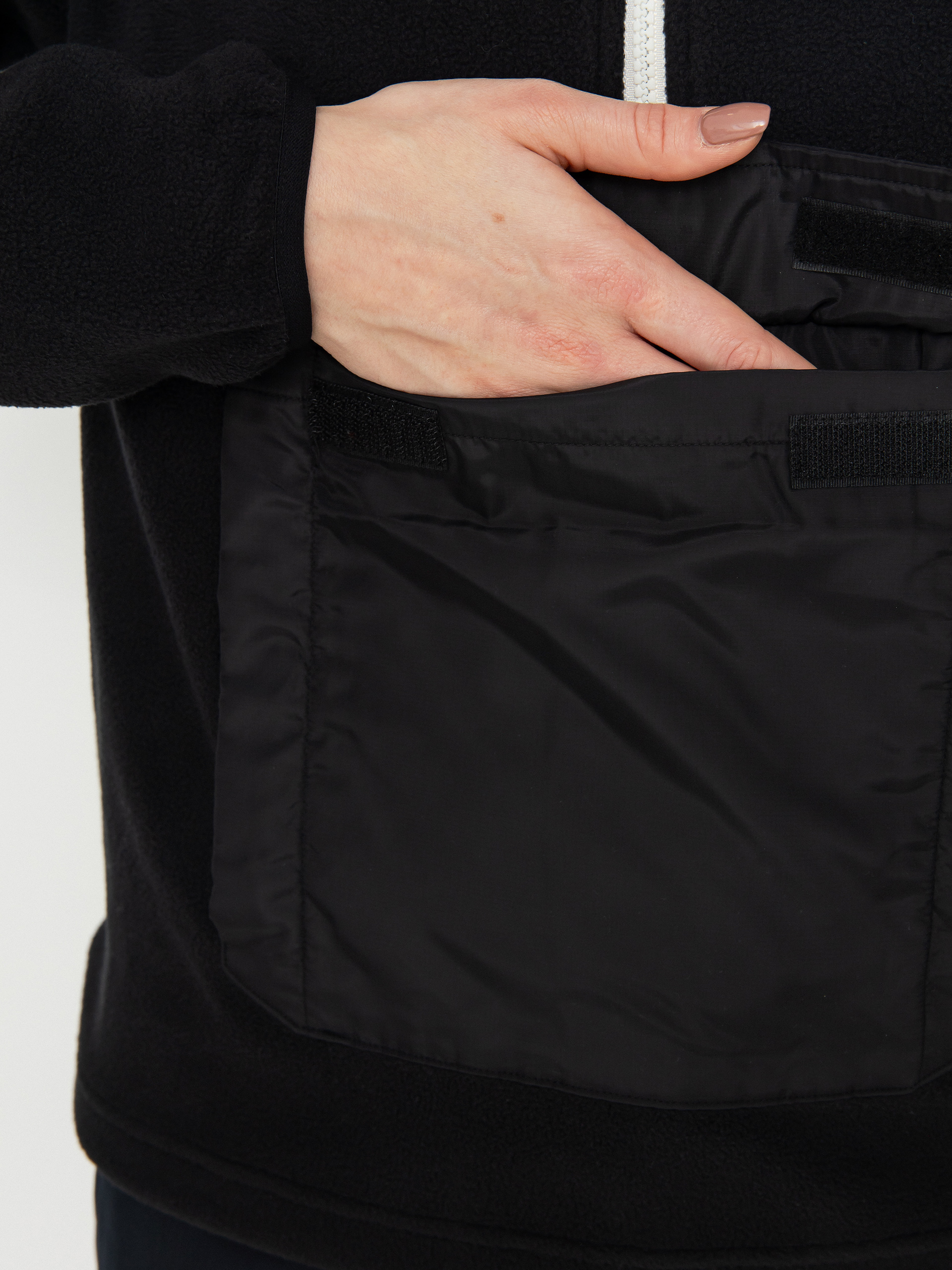 Pentru femei Hanorac termic Volcom Polar 1/2 Zip (black)