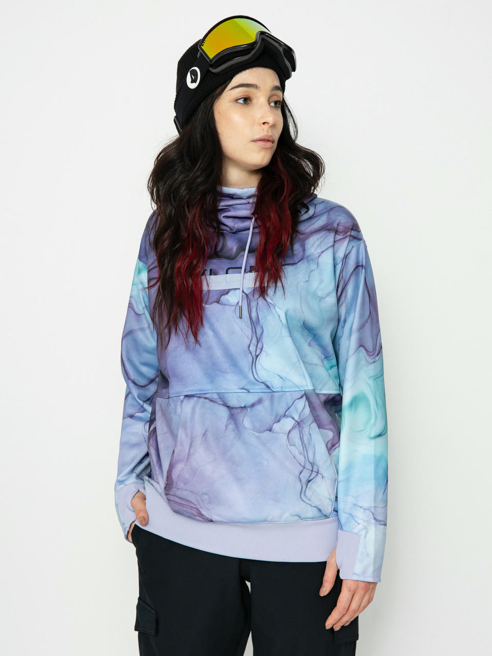 Hanorac termic Volcom Hydro Riding HD Wmn (glacier ink)